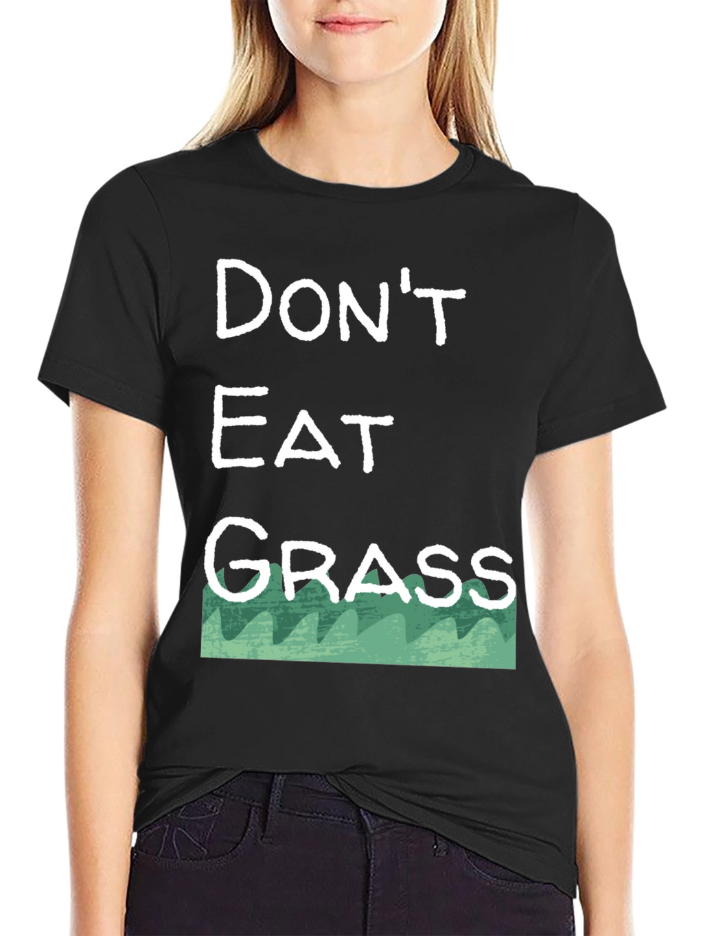 Dont Eat Grass T-Shirt - Funny Novelty Tee