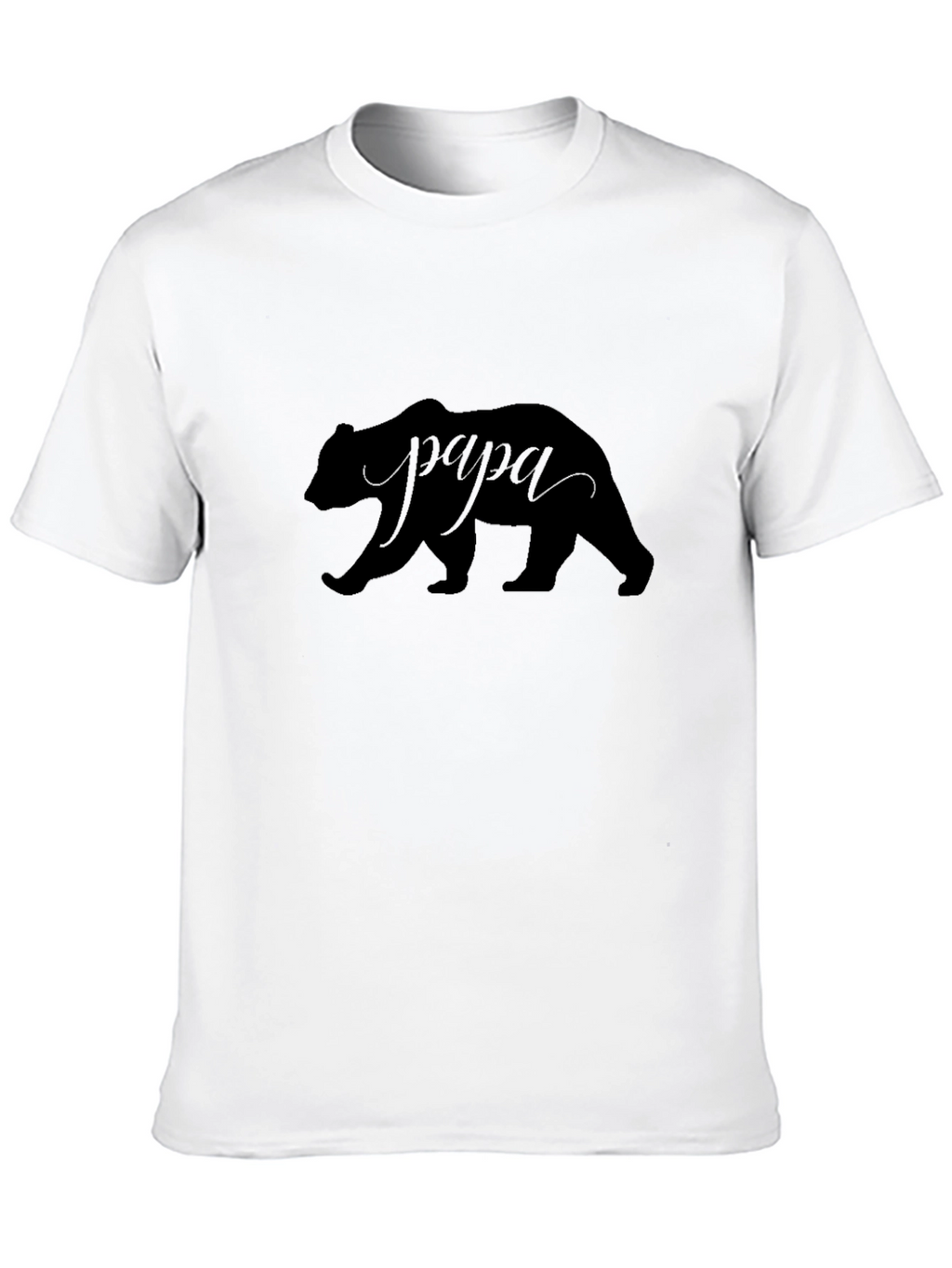 Papa Bear T-Shirt - Black