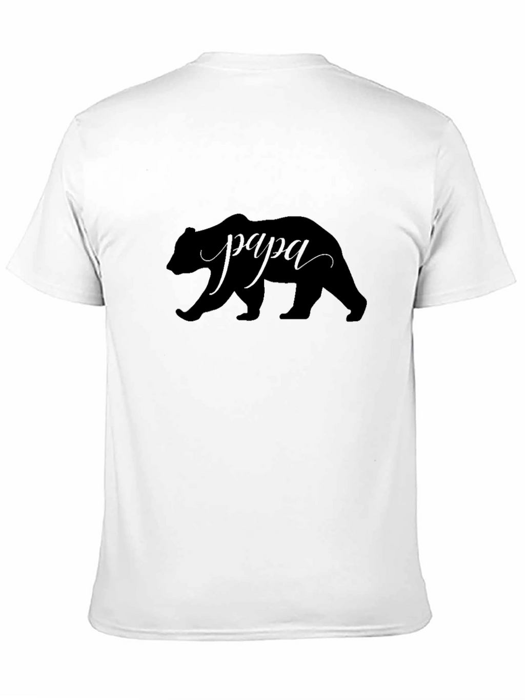 Papa Bear T-Shirt - Black
