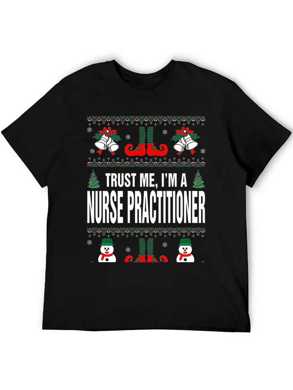 Nurse Practitioner Christmas T-Shirt