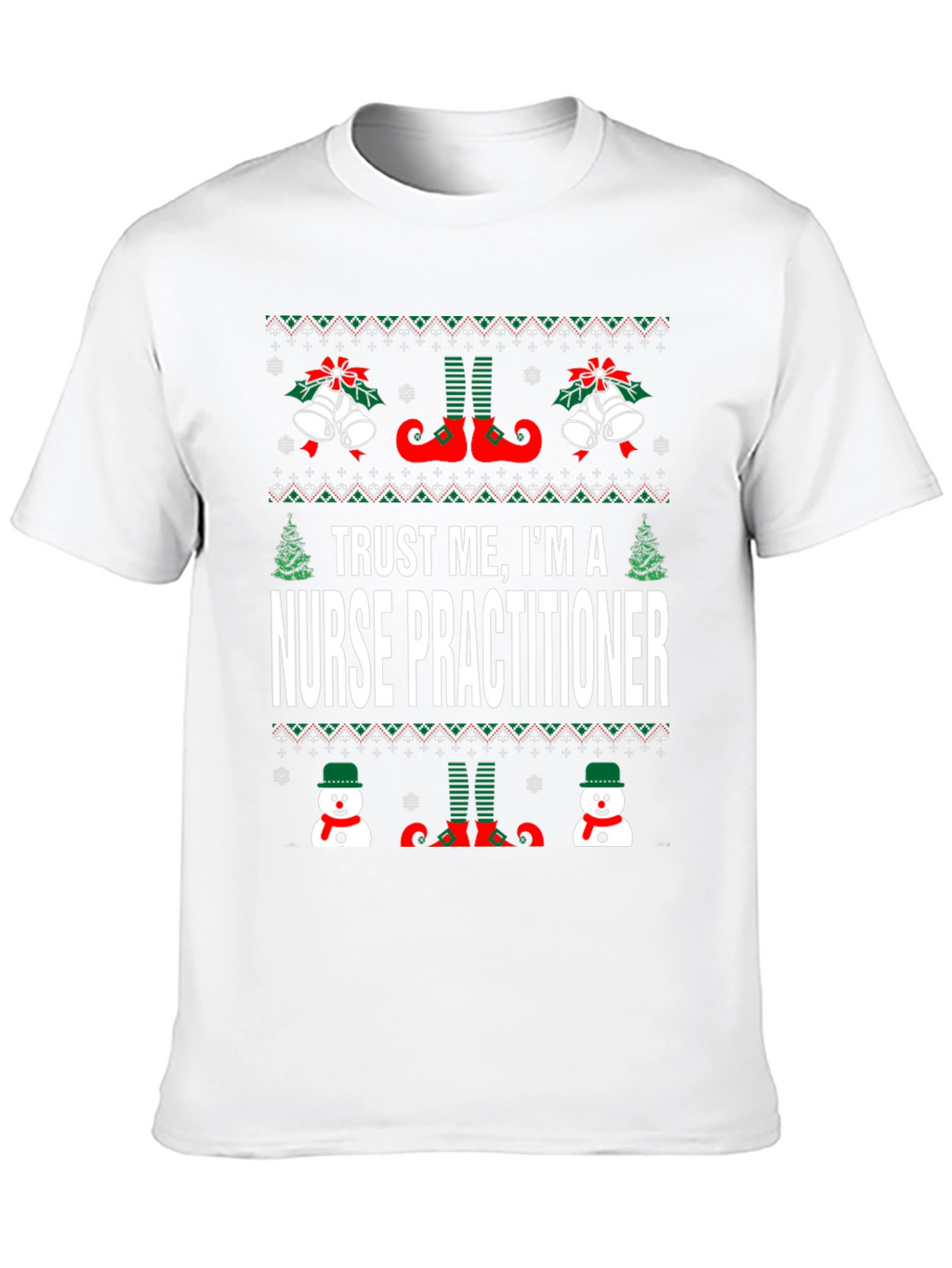 Nurse Practitioner Christmas T-Shirt