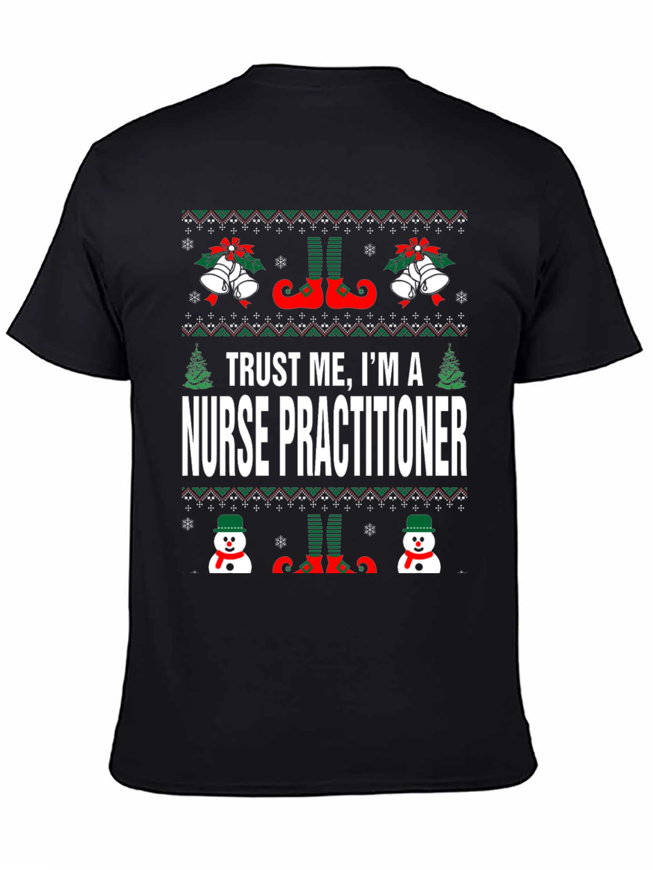 Nurse Practitioner Christmas T-Shirt