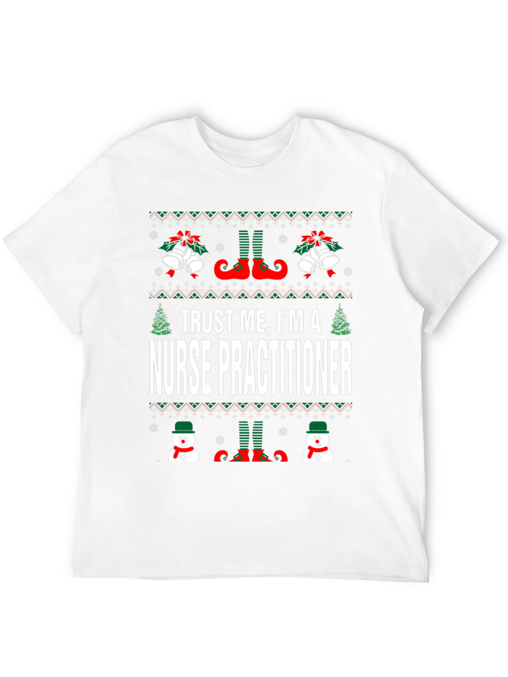 Nurse Practitioner Christmas T-Shirt