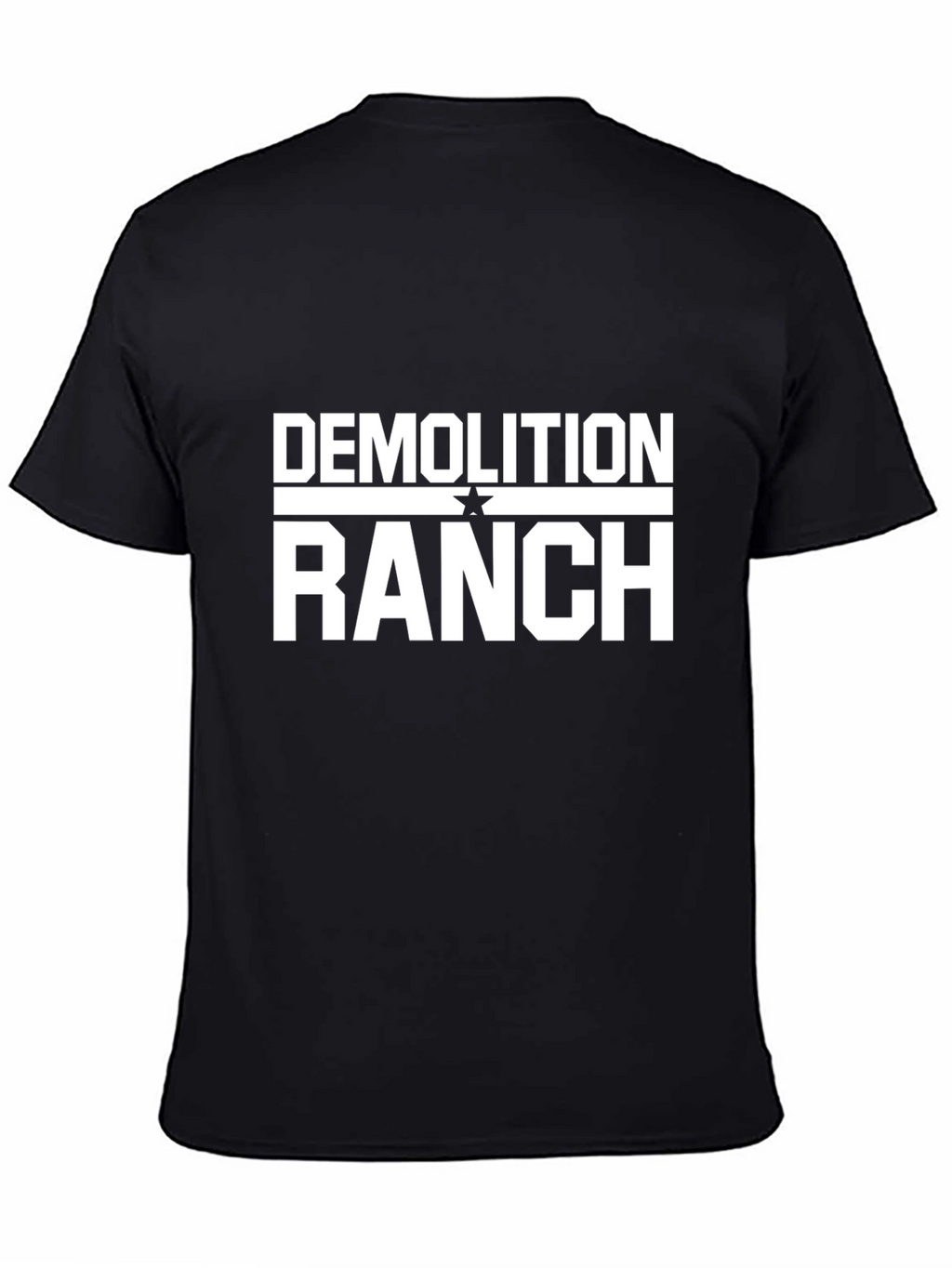 Demolition Ranch Graphic T-Shirt - Black Cotton Tee
