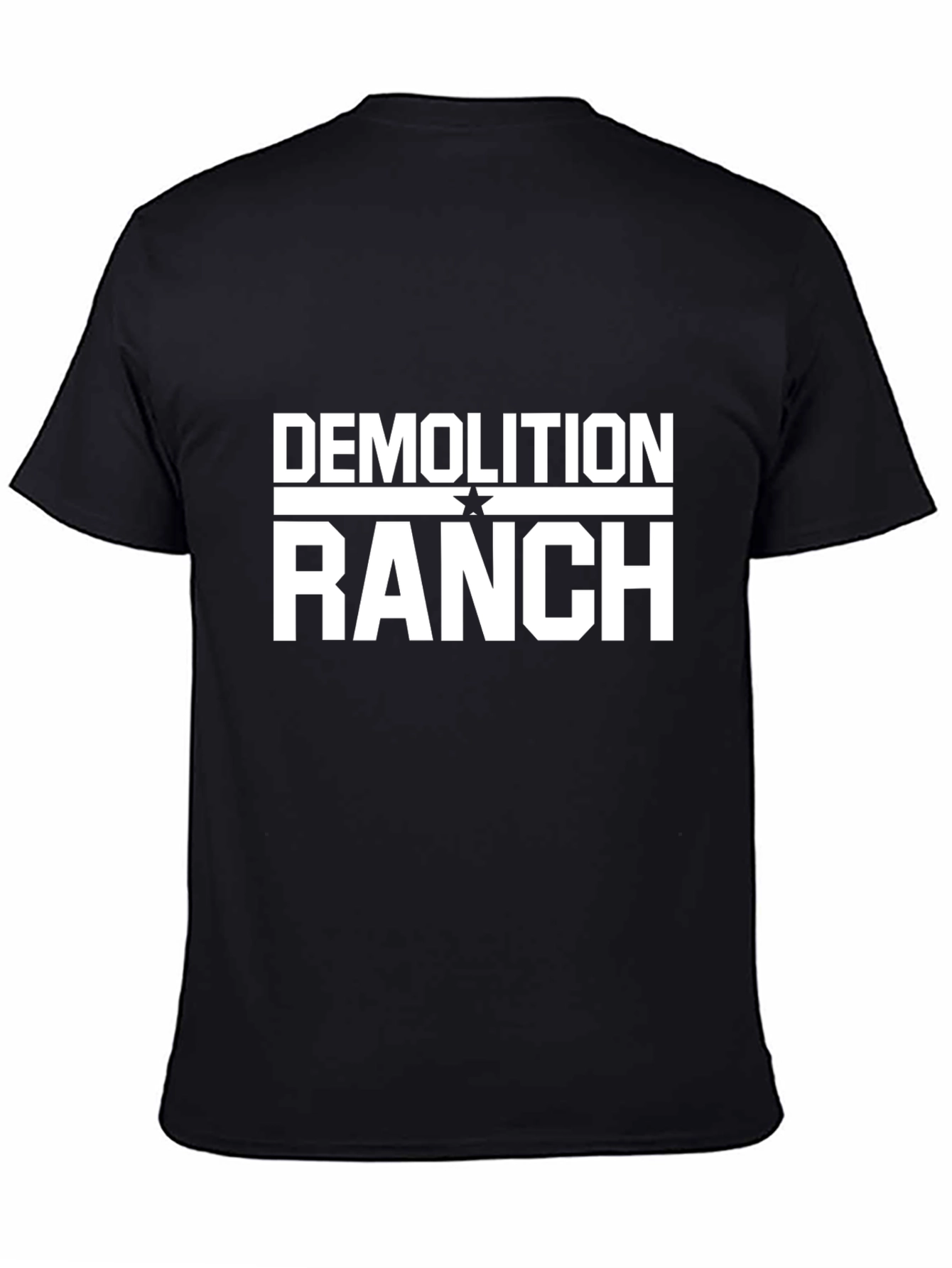 Demolition Ranch Graphic T-Shirt - Black Cotton Tee