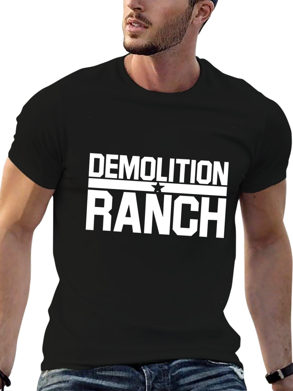 Demolition Ranch Graphic T-Shirt - Black Cotton Tee