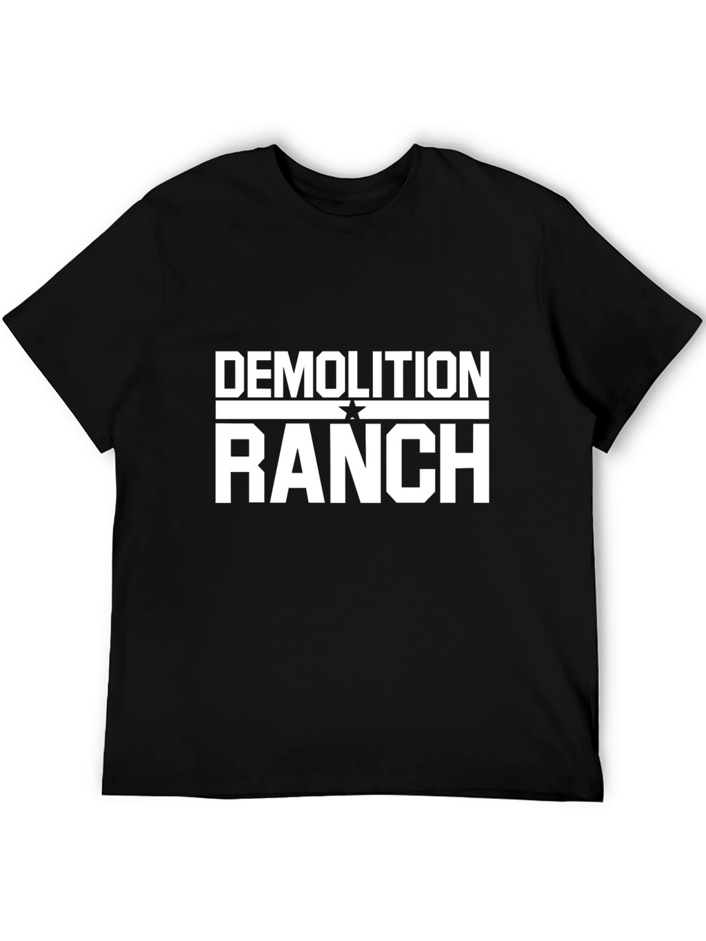 Demolition Ranch Graphic T-Shirt - Black Cotton Tee