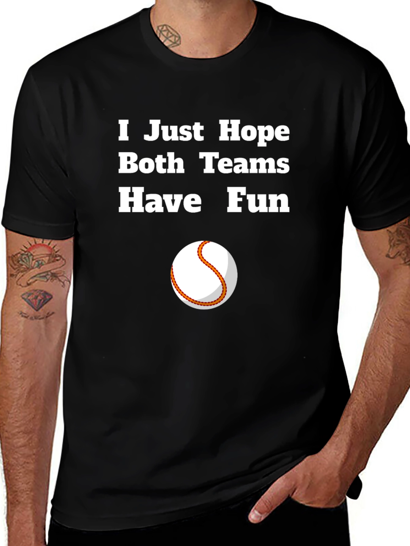 Hope Both Teams Have Fun Graphic Tee