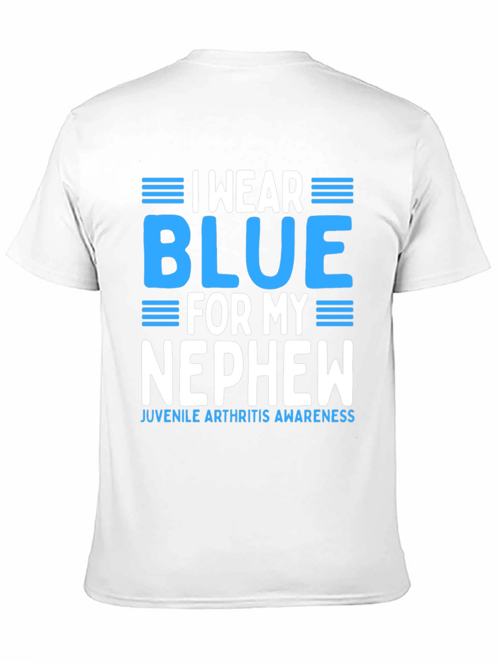 I Wear Blue for My Nephew Awareness T-Shirt