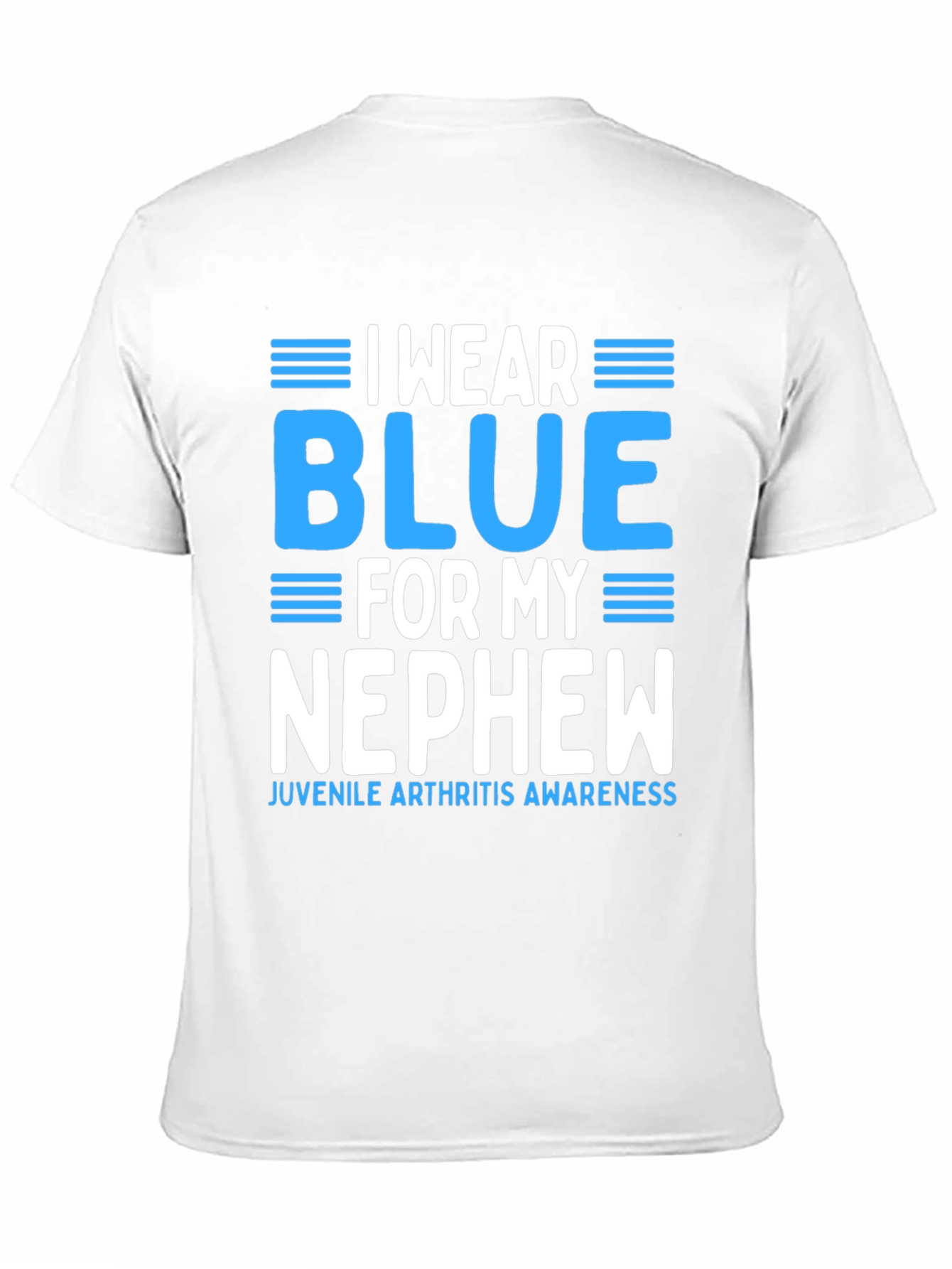 I Wear Blue for My Nephew Awareness T-Shirt