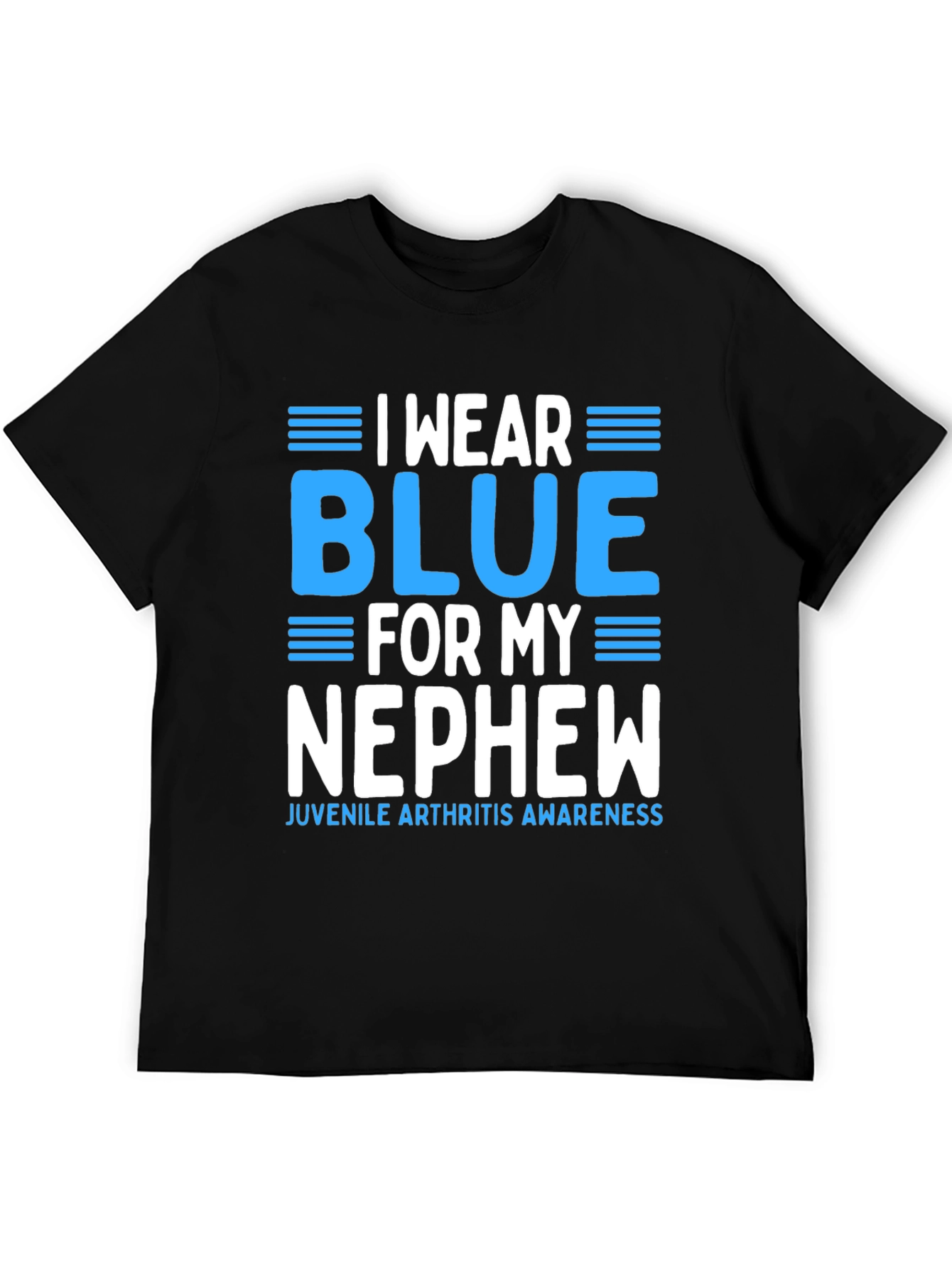I Wear Blue for My Nephew Awareness T-Shirt