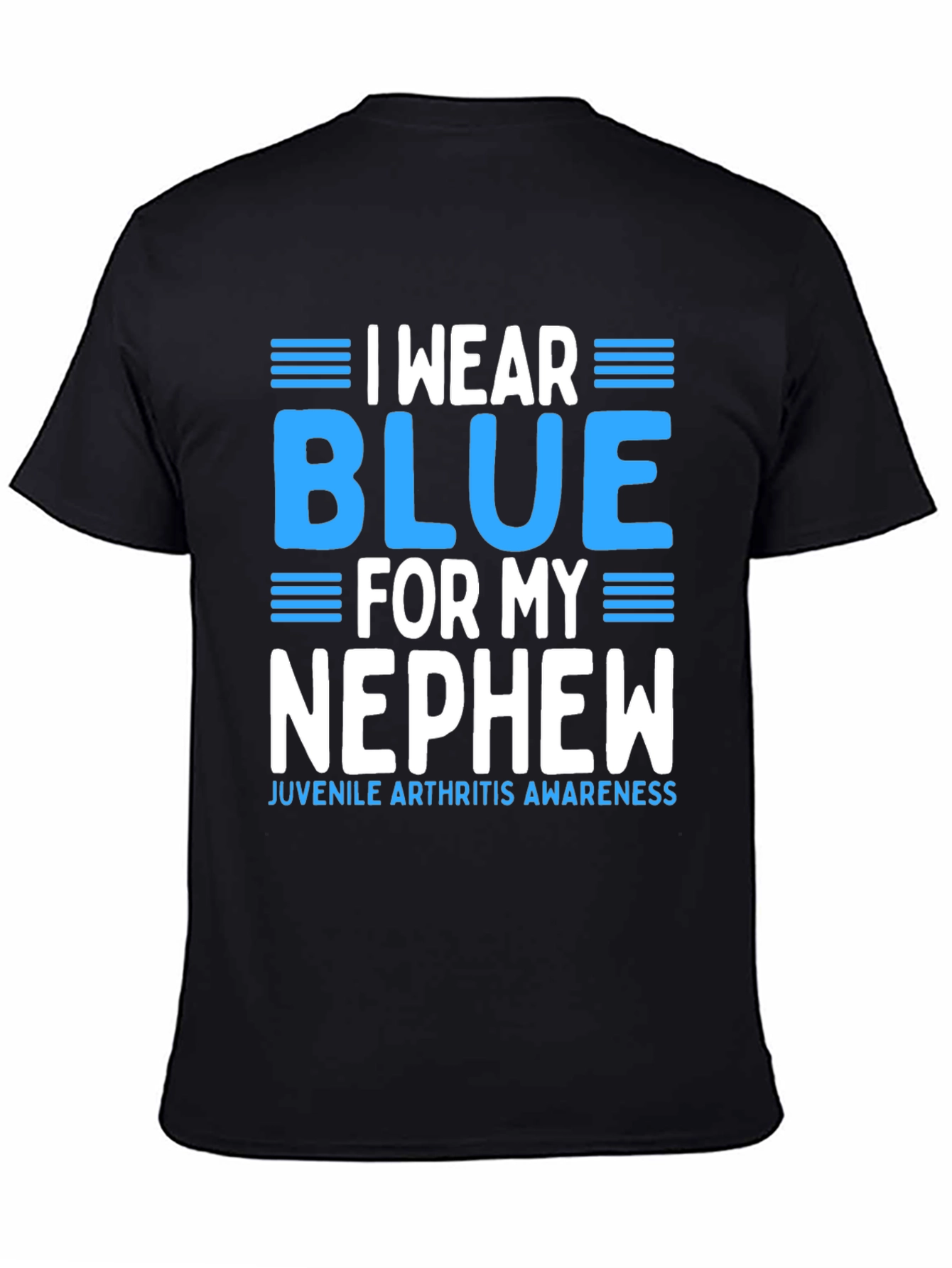 I Wear Blue for My Nephew Awareness T-Shirt