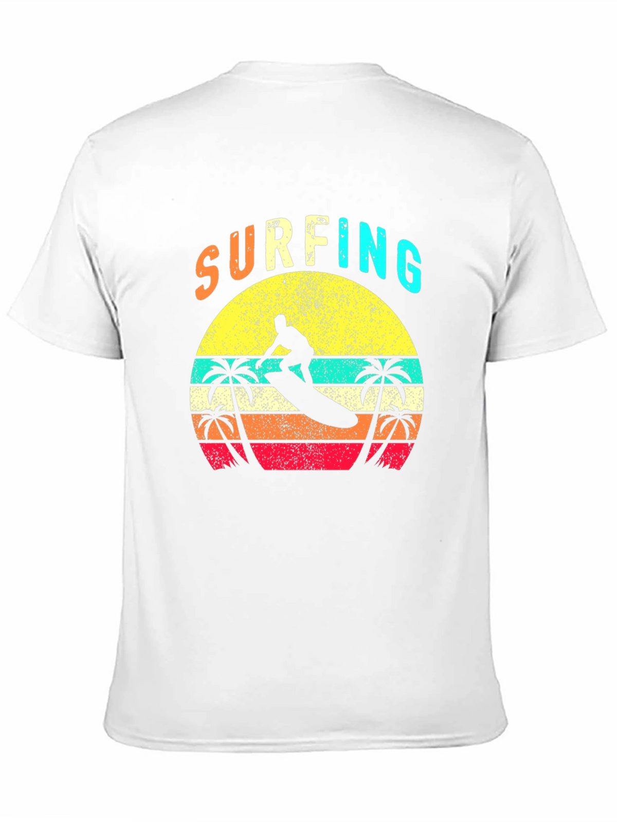 Retro Surfing T-Shirt - Vintage Summer Vibes