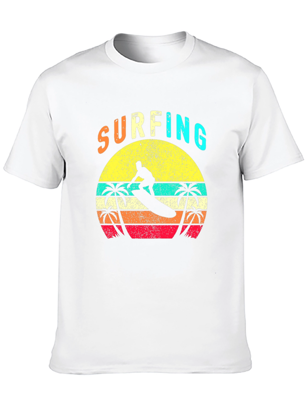 Retro Surfing T-Shirt - Vintage Summer Vibes