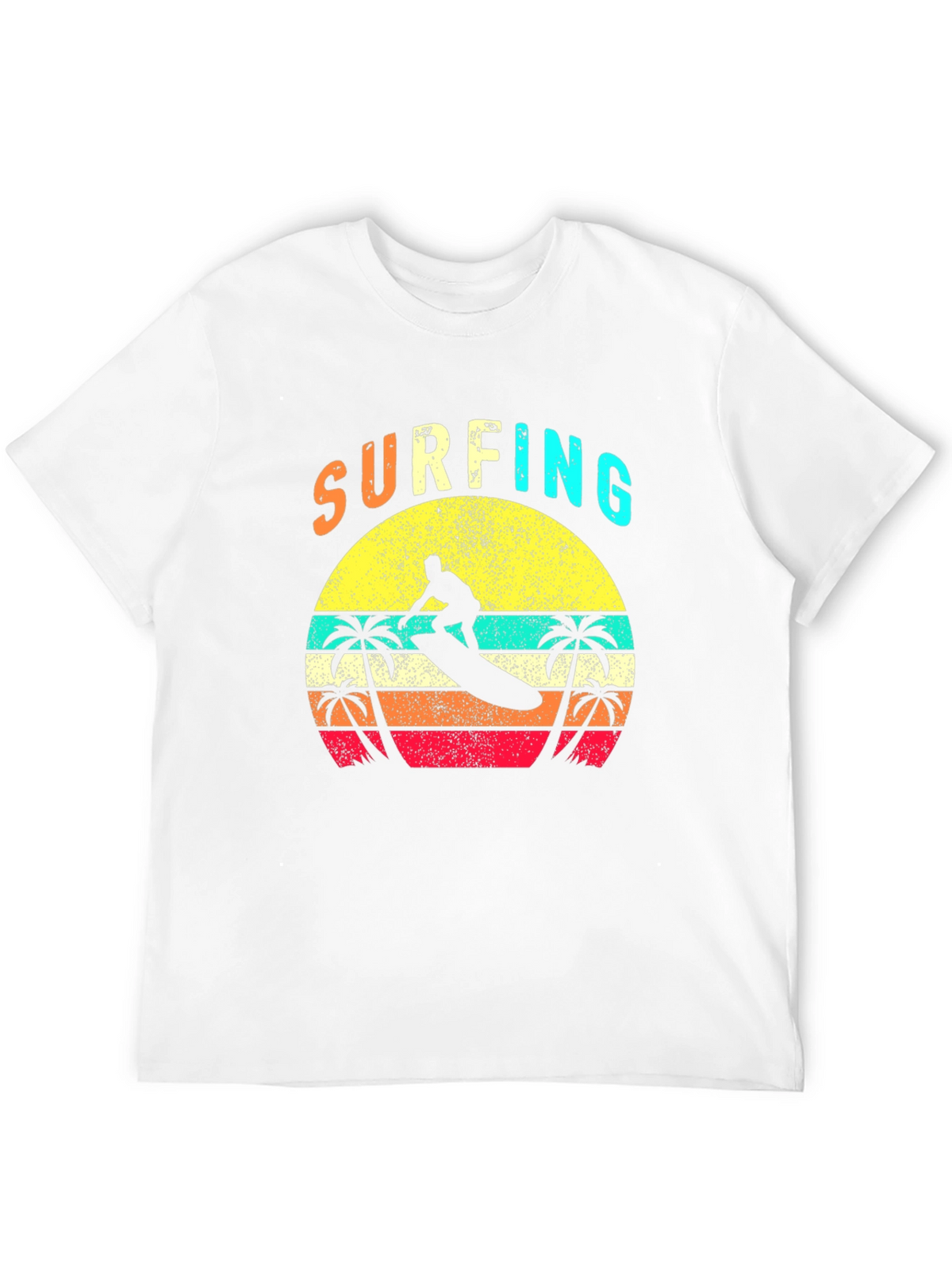 Retro Surfing T-Shirt - Vintage Summer Vibes