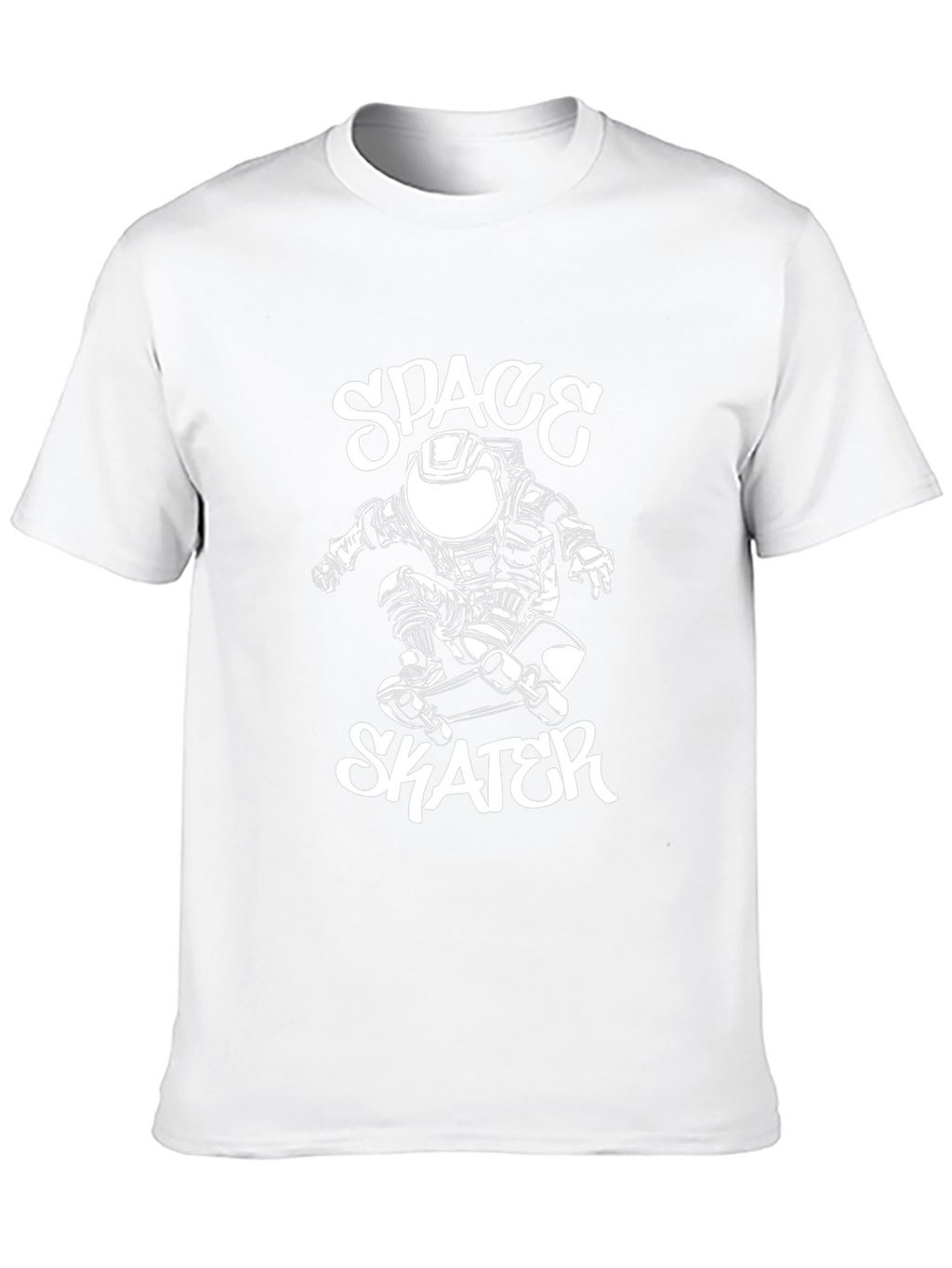 Space Skater Black T-Shirt