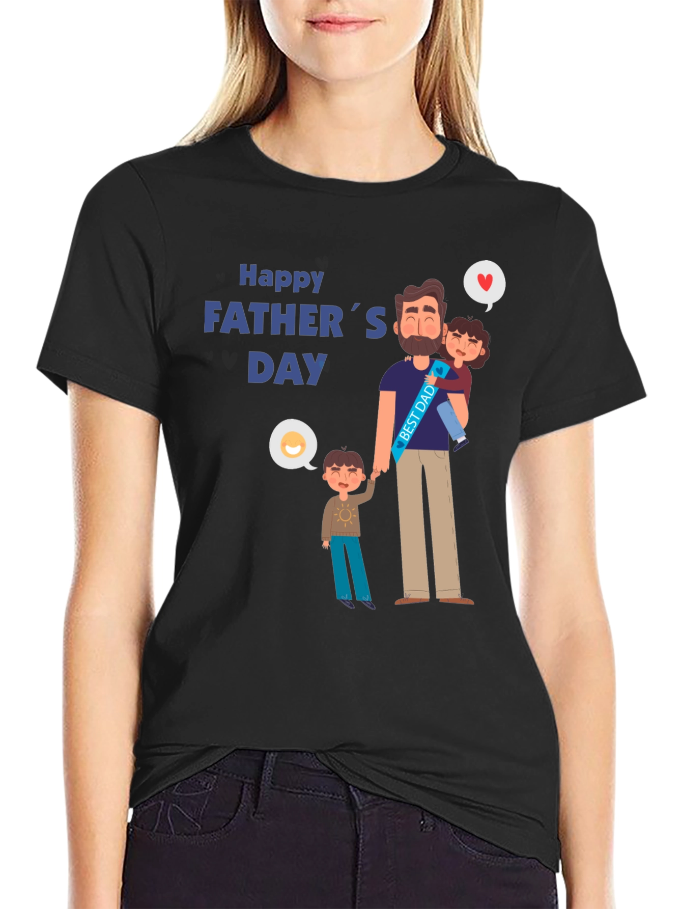 Happy Fathers Day Graphic Tee