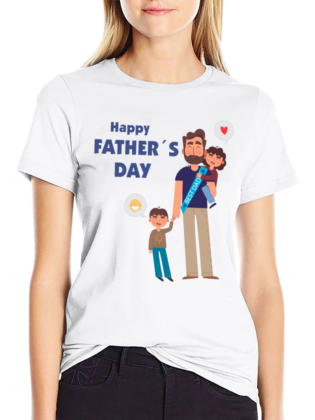 Happy Fathers Day Graphic Tee