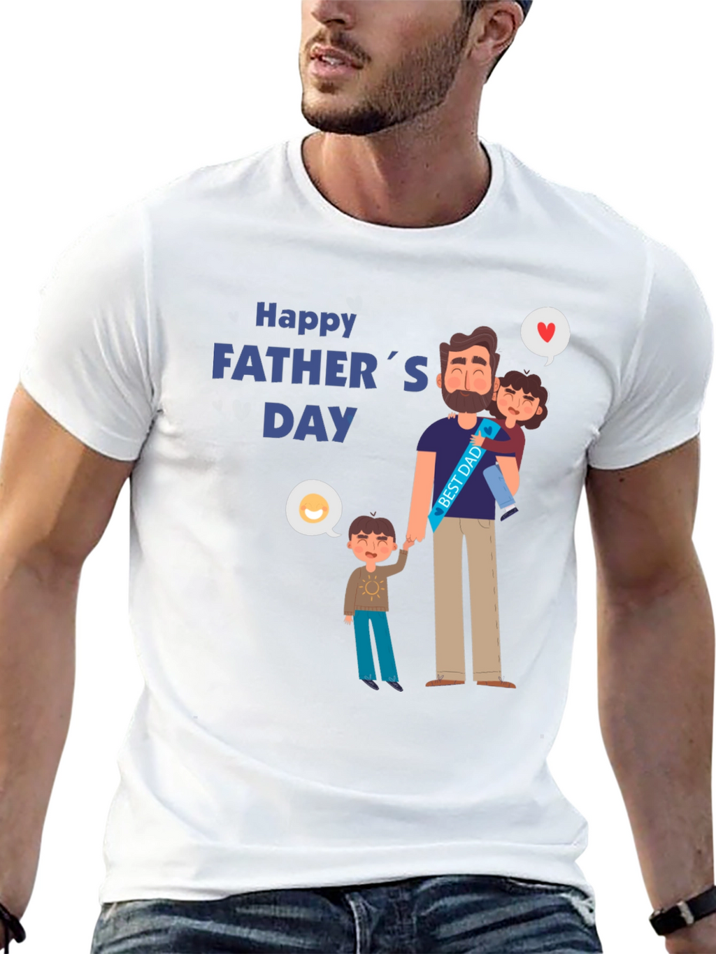 Happy Fathers Day Graphic Tee