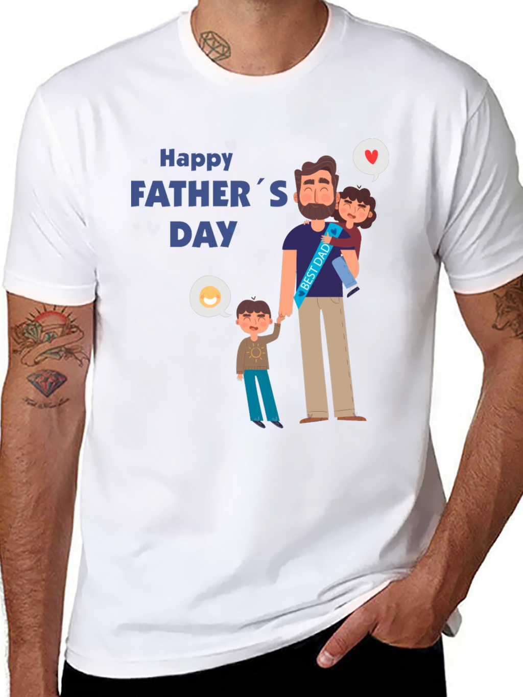 Happy Fathers Day Graphic Tee