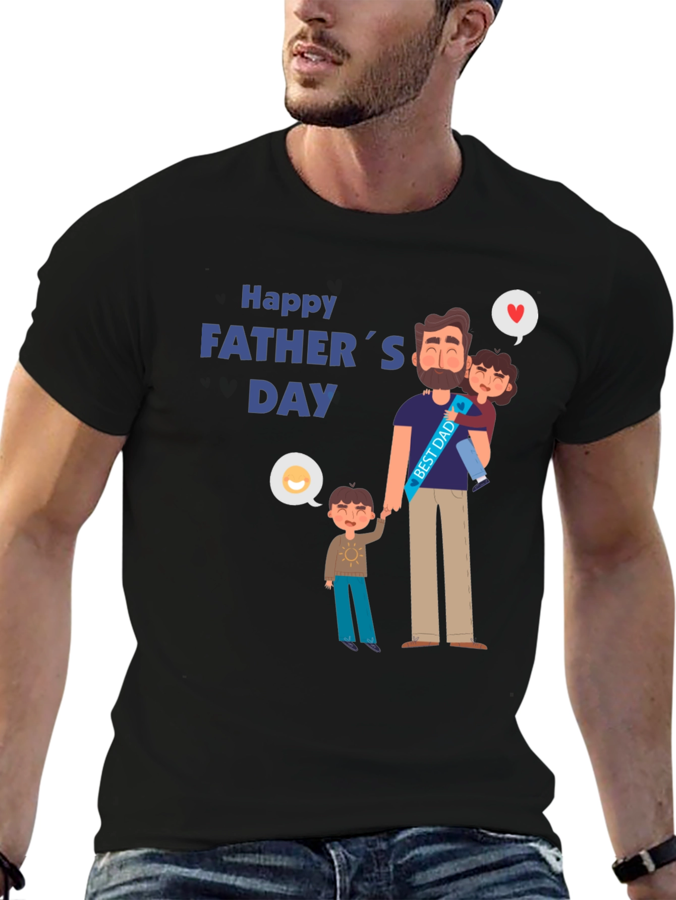 Happy Fathers Day Graphic Tee
