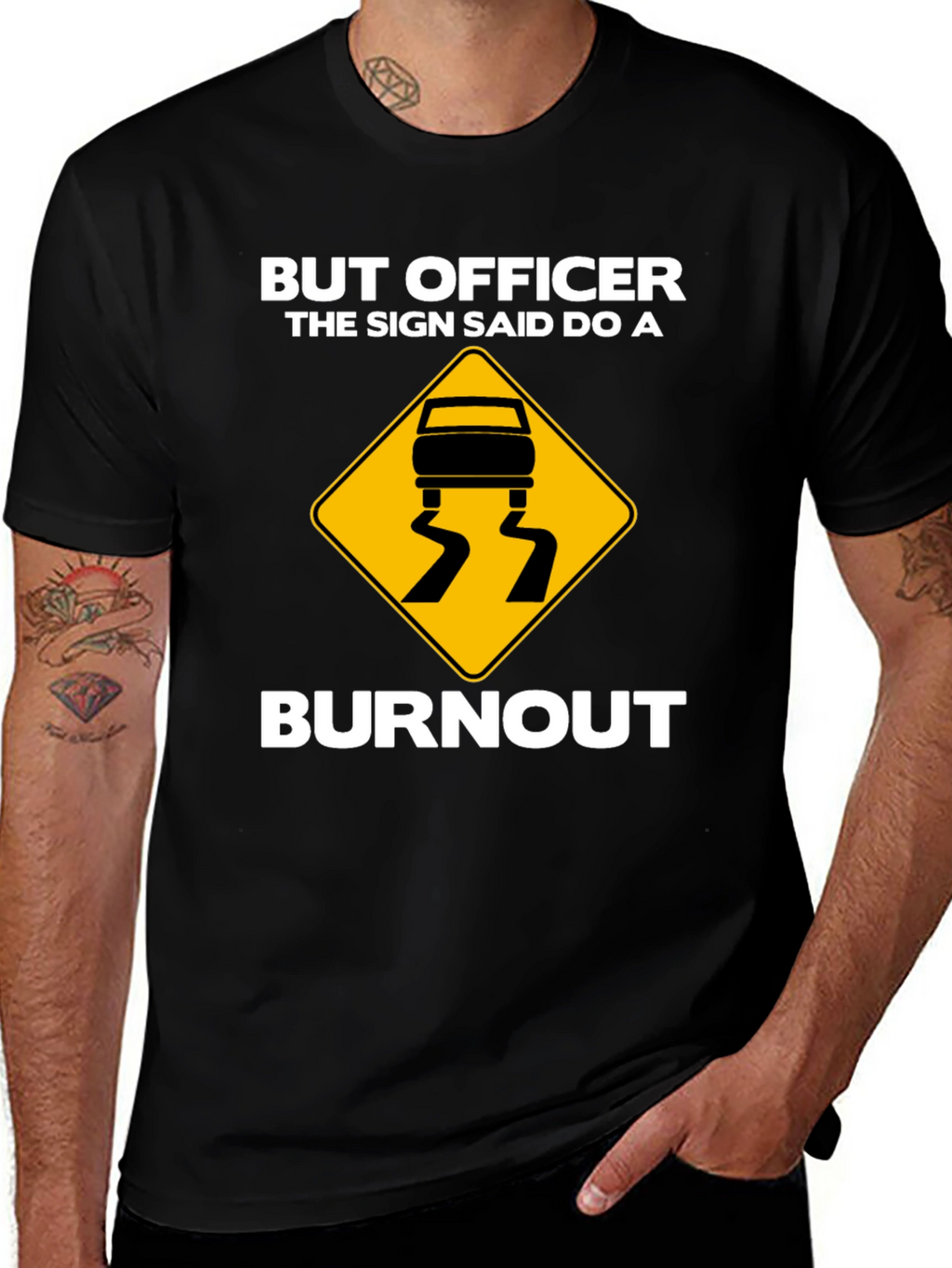 Burnout T-Shirt - Funny Car Enthusiast Tee