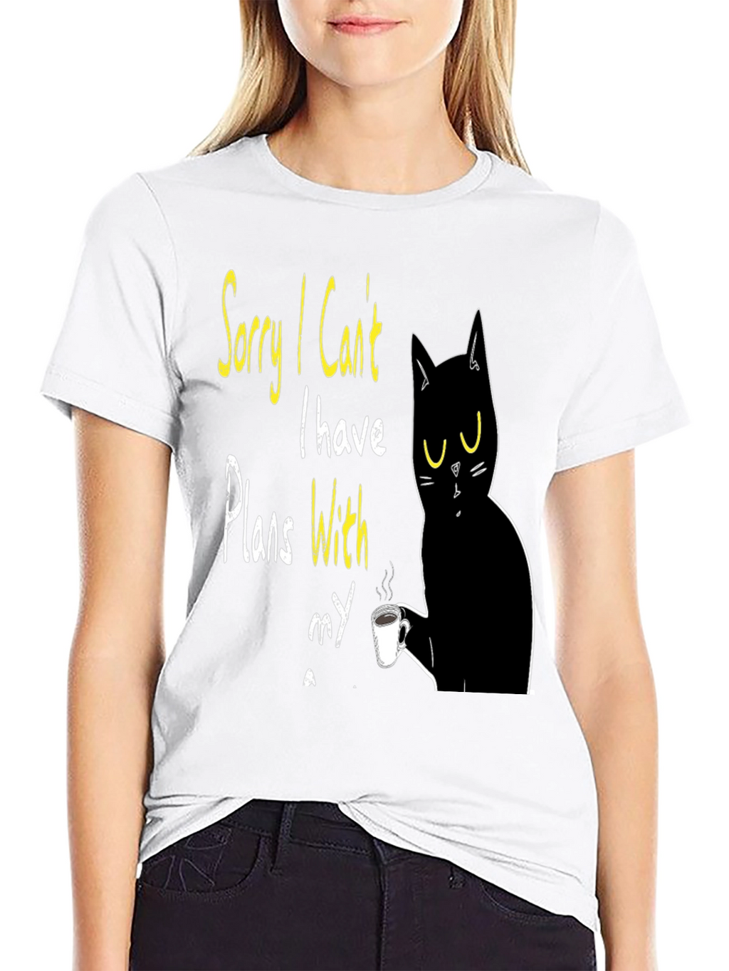 Cat Plans T-Shirt - Funny Novelty Graphic Tee