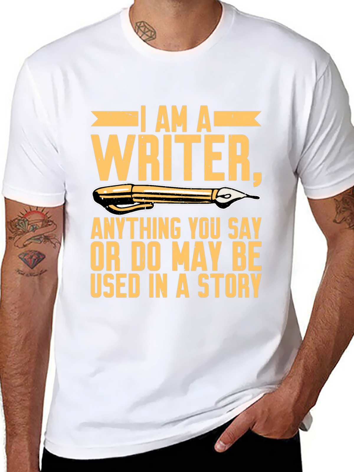 I Am a Writer Graphic Tee - Story Inspiration!
