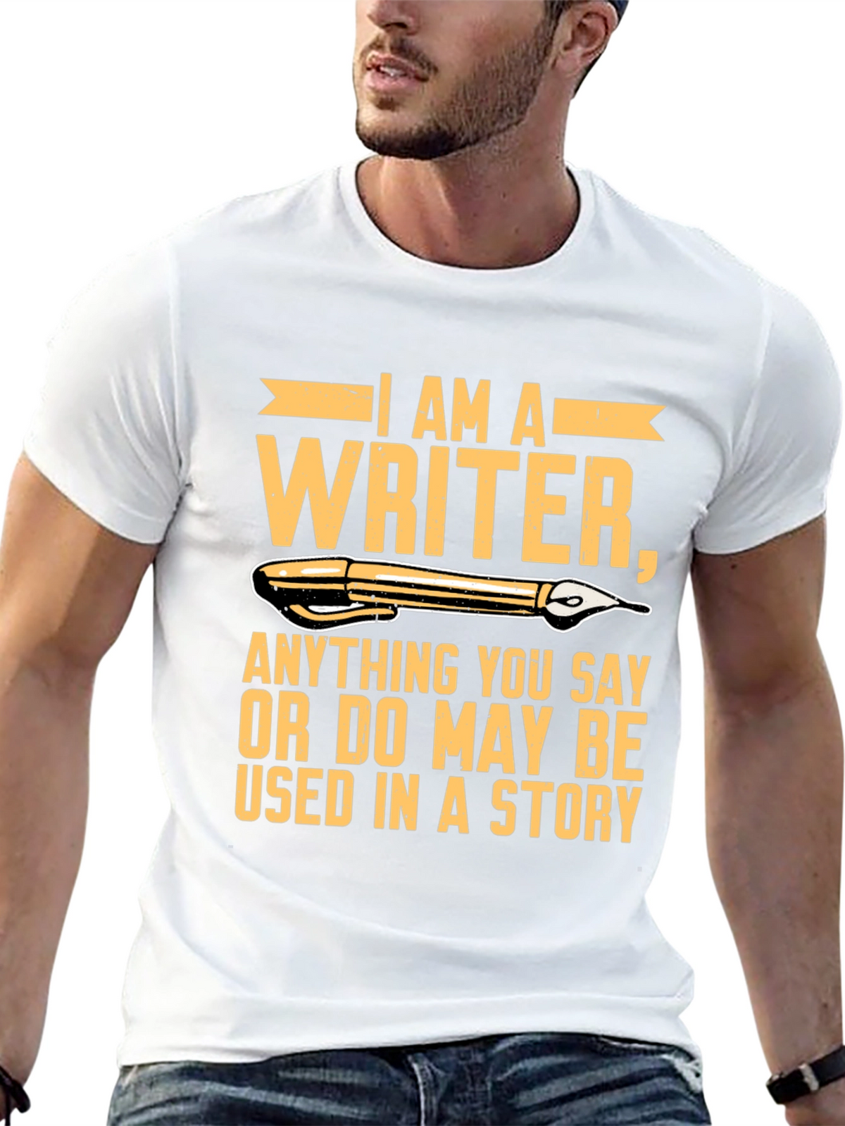 I Am a Writer Graphic Tee - Story Inspiration!