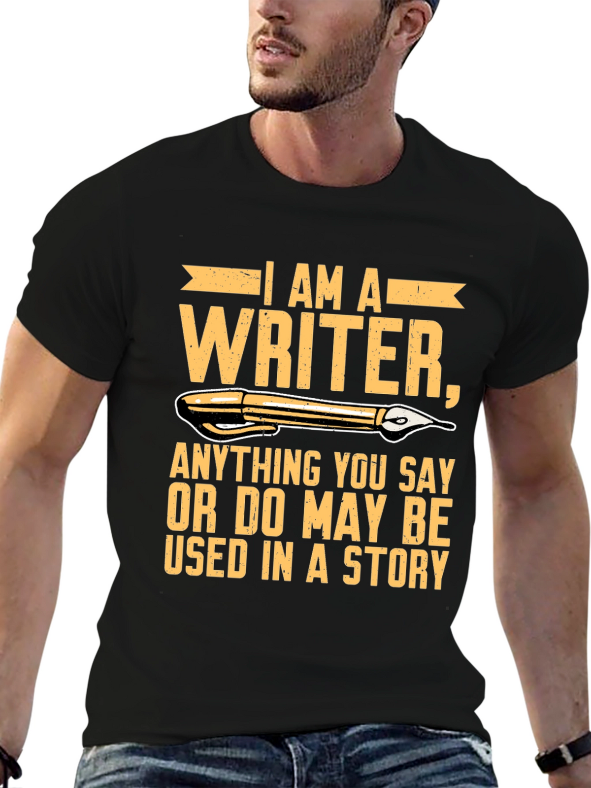 I Am a Writer Graphic Tee - Story Inspiration!