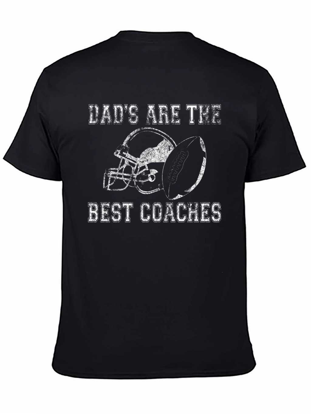 Dads the Best Coaches Football T-Shirt