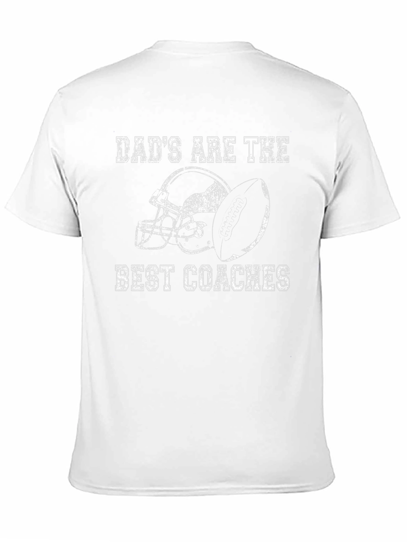 Dads the Best Coaches Football T-Shirt