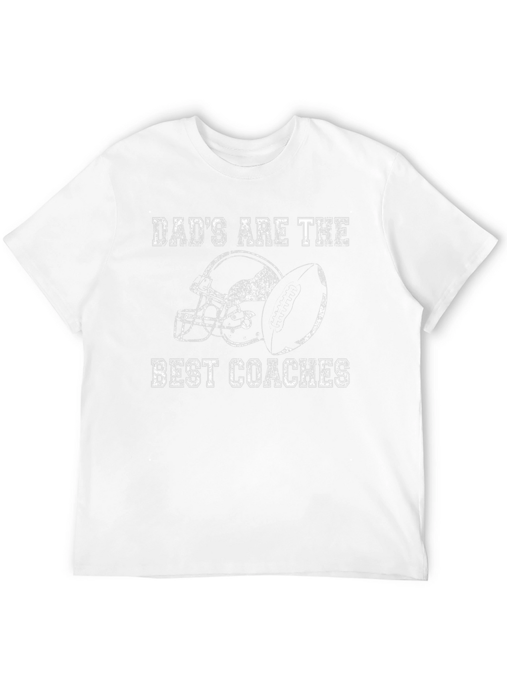 Dads the Best Coaches Football T-Shirt