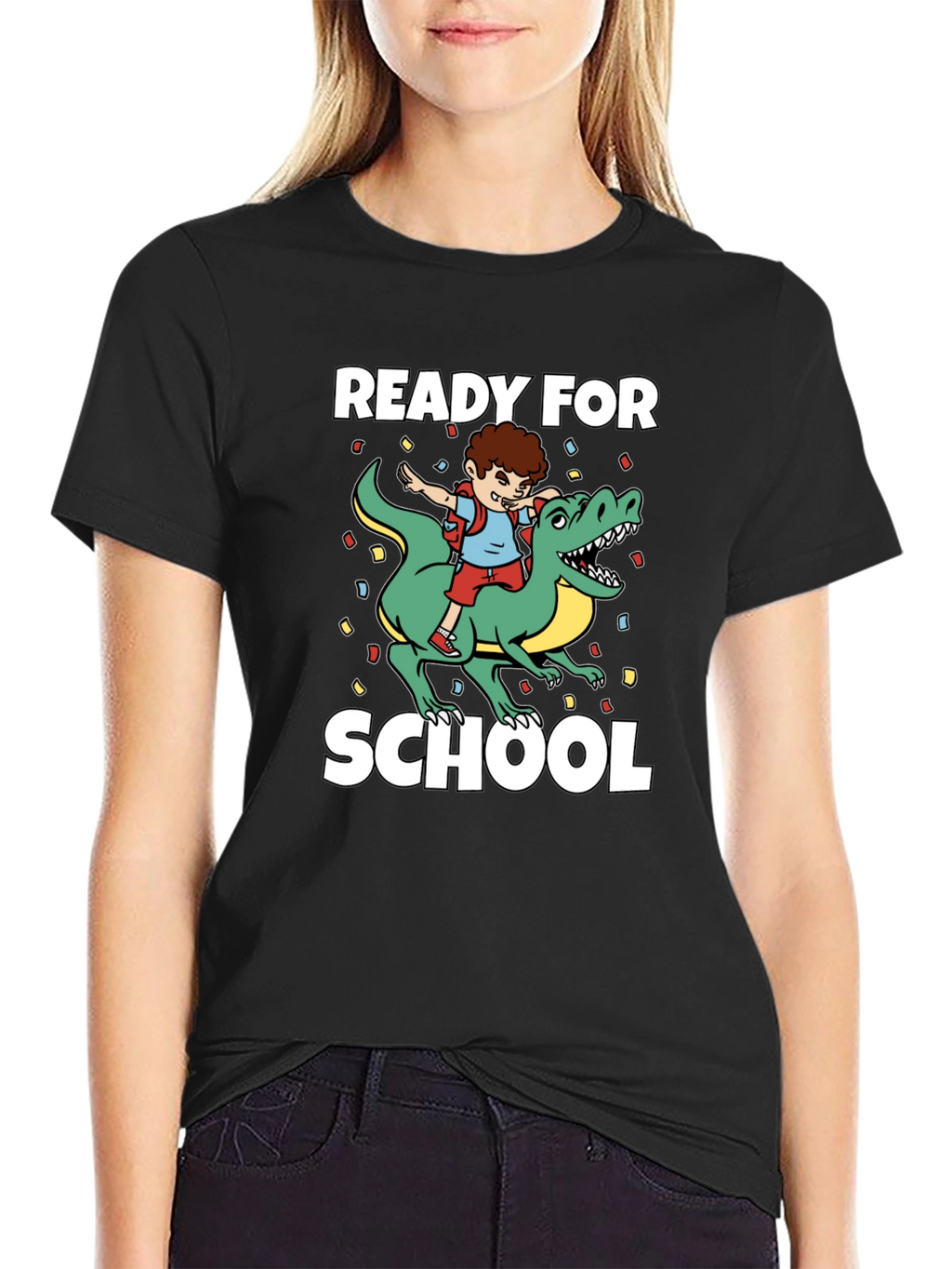 Ready for School Dino T-Shirt
