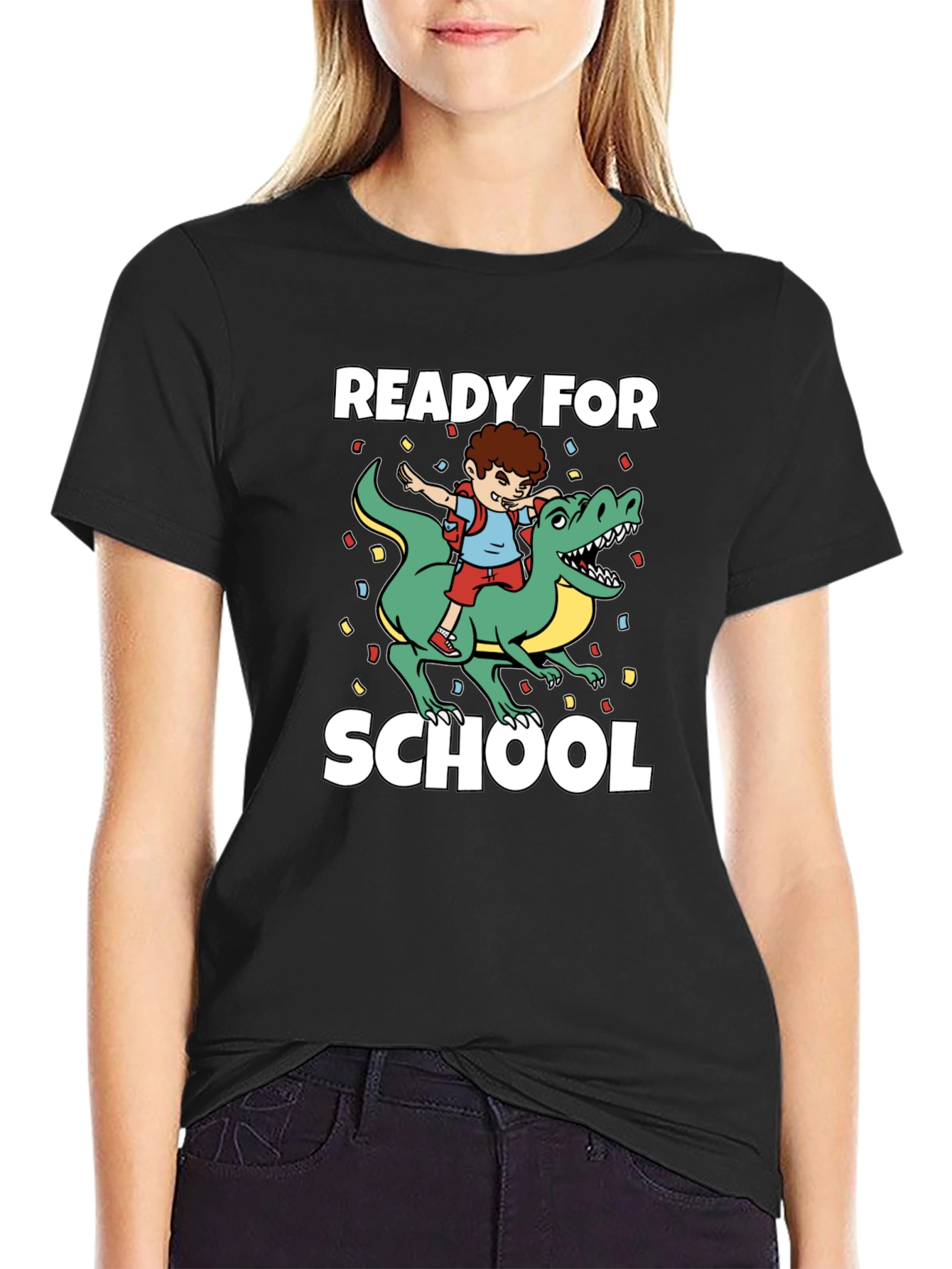 Ready for School Dino T-Shirt