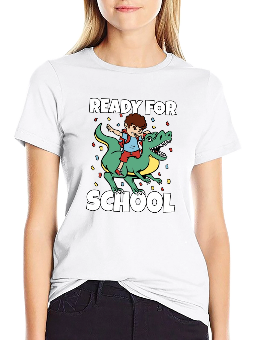 Ready for School Dino T-Shirt