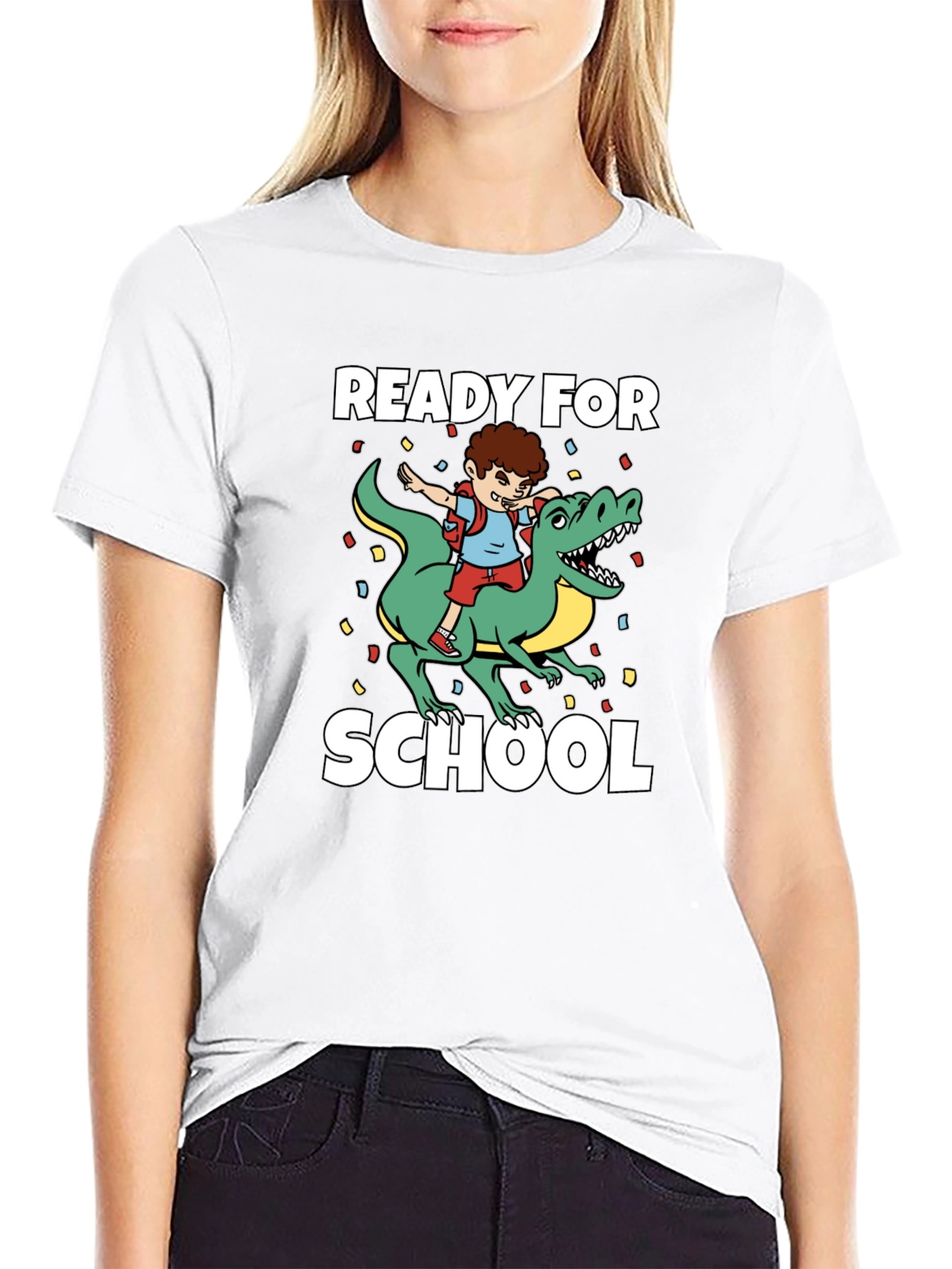 Ready for School Dino T-Shirt