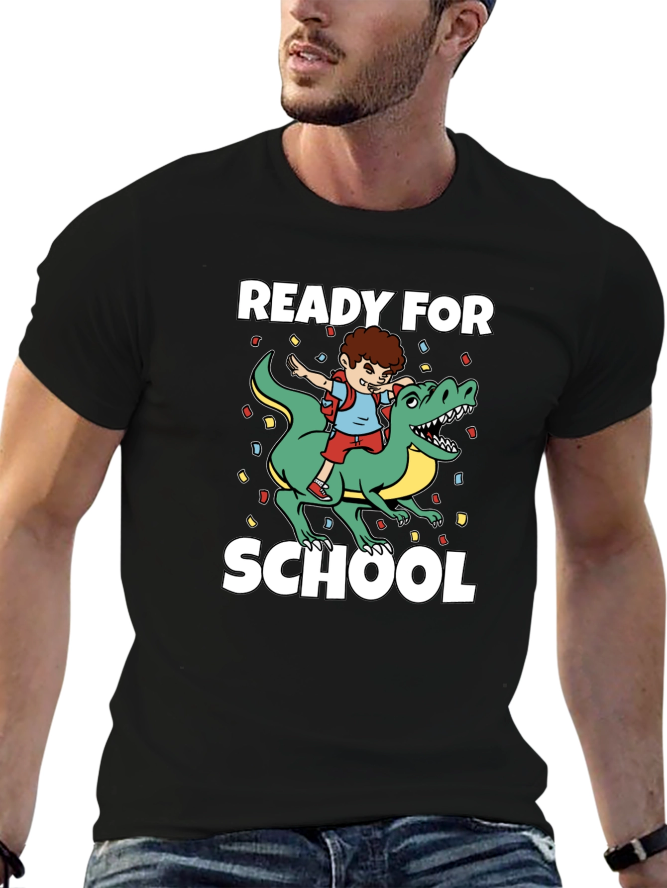 Ready for School Dino T-Shirt