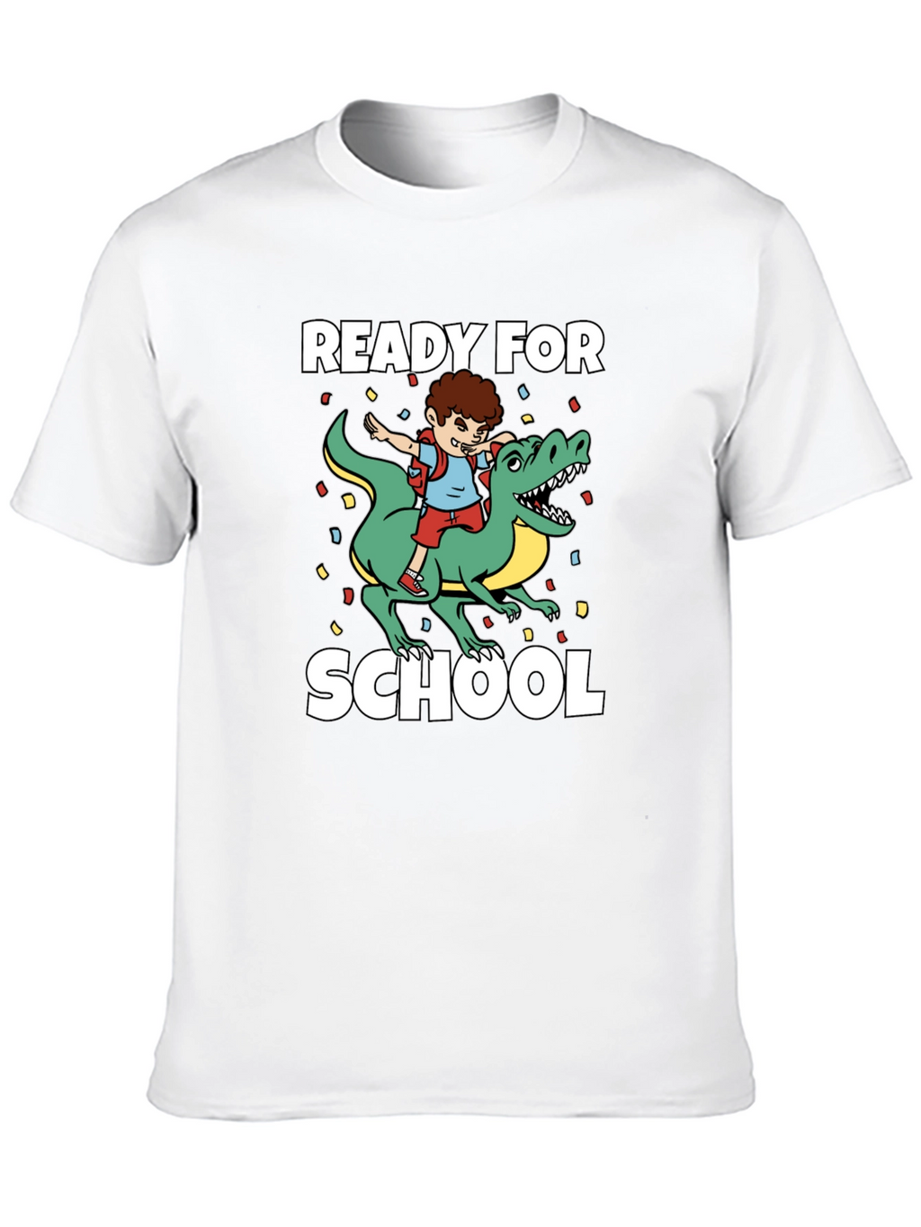 Ready for School Dino T-Shirt
