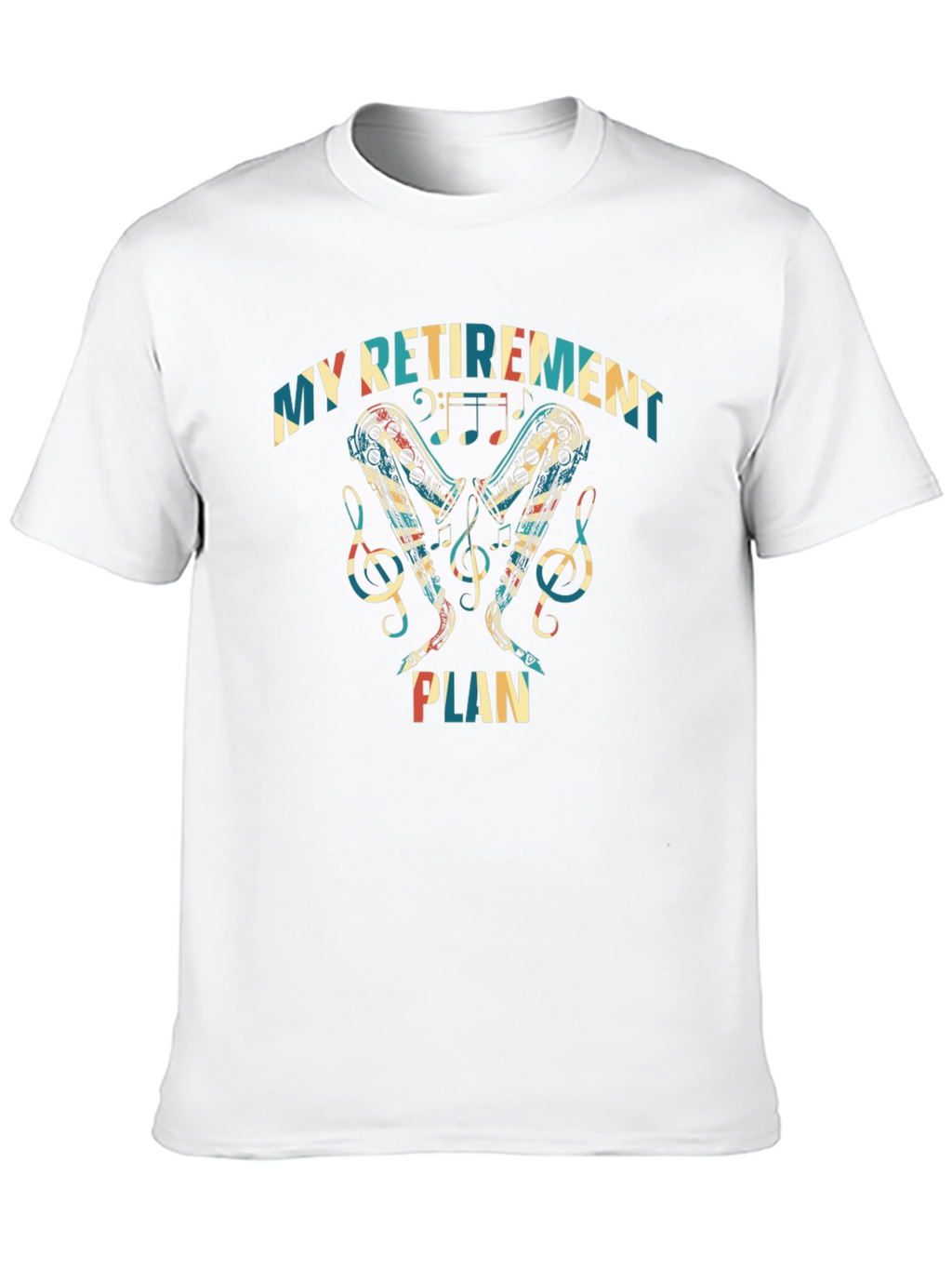 My Retirement Plan Saxophone T-Shirt