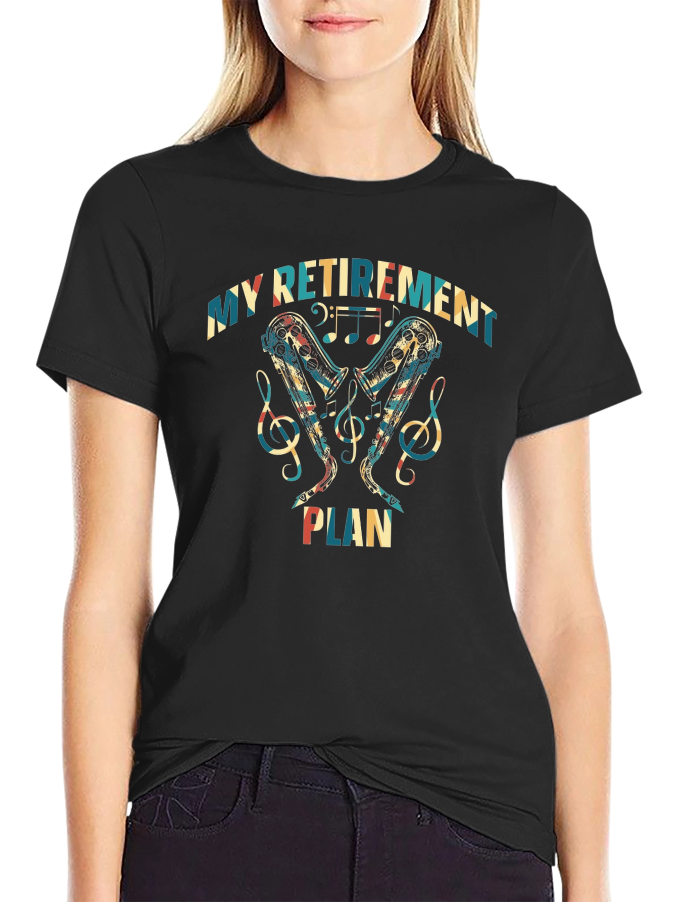 My Retirement Plan Saxophone T-Shirt