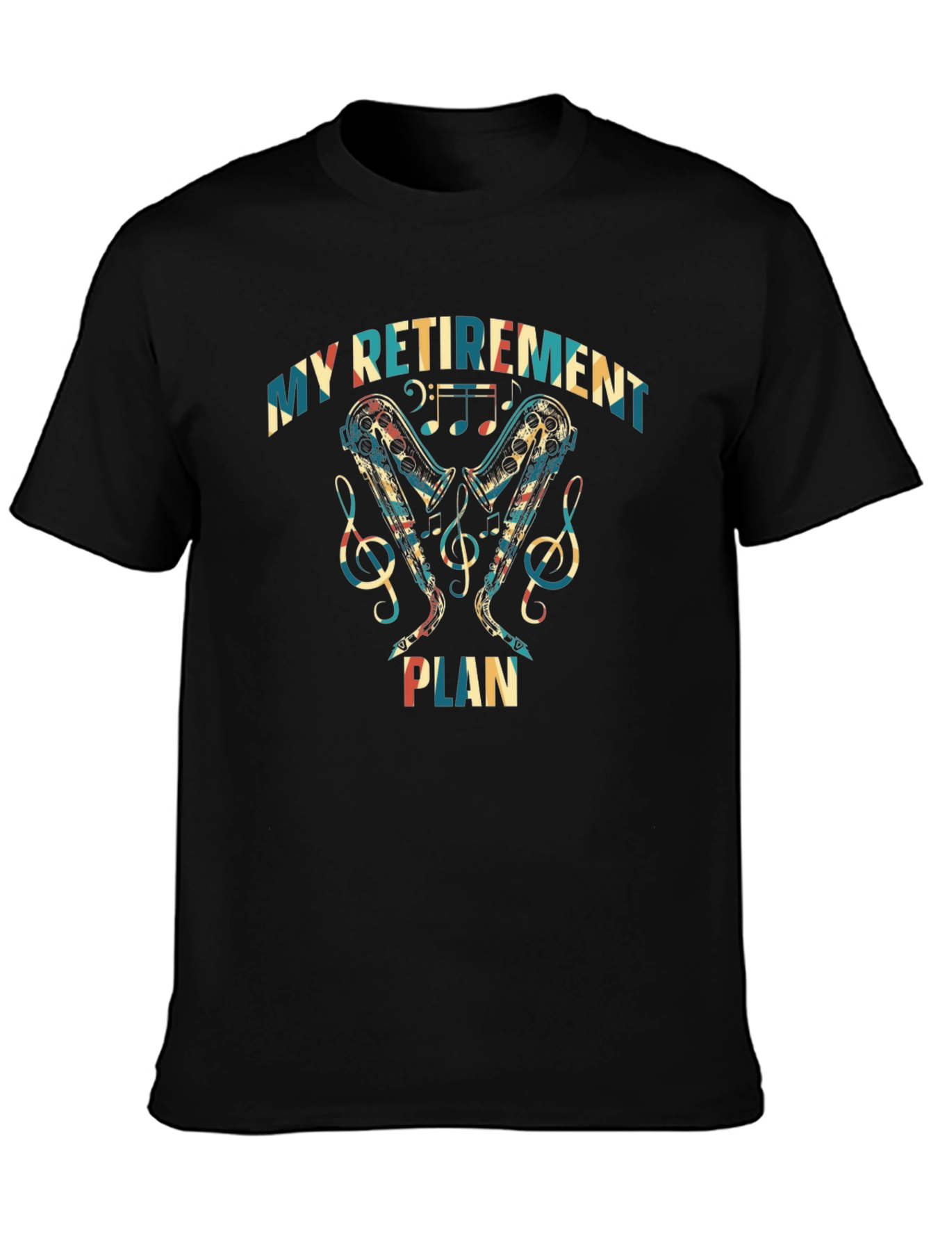 My Retirement Plan Saxophone T-Shirt
