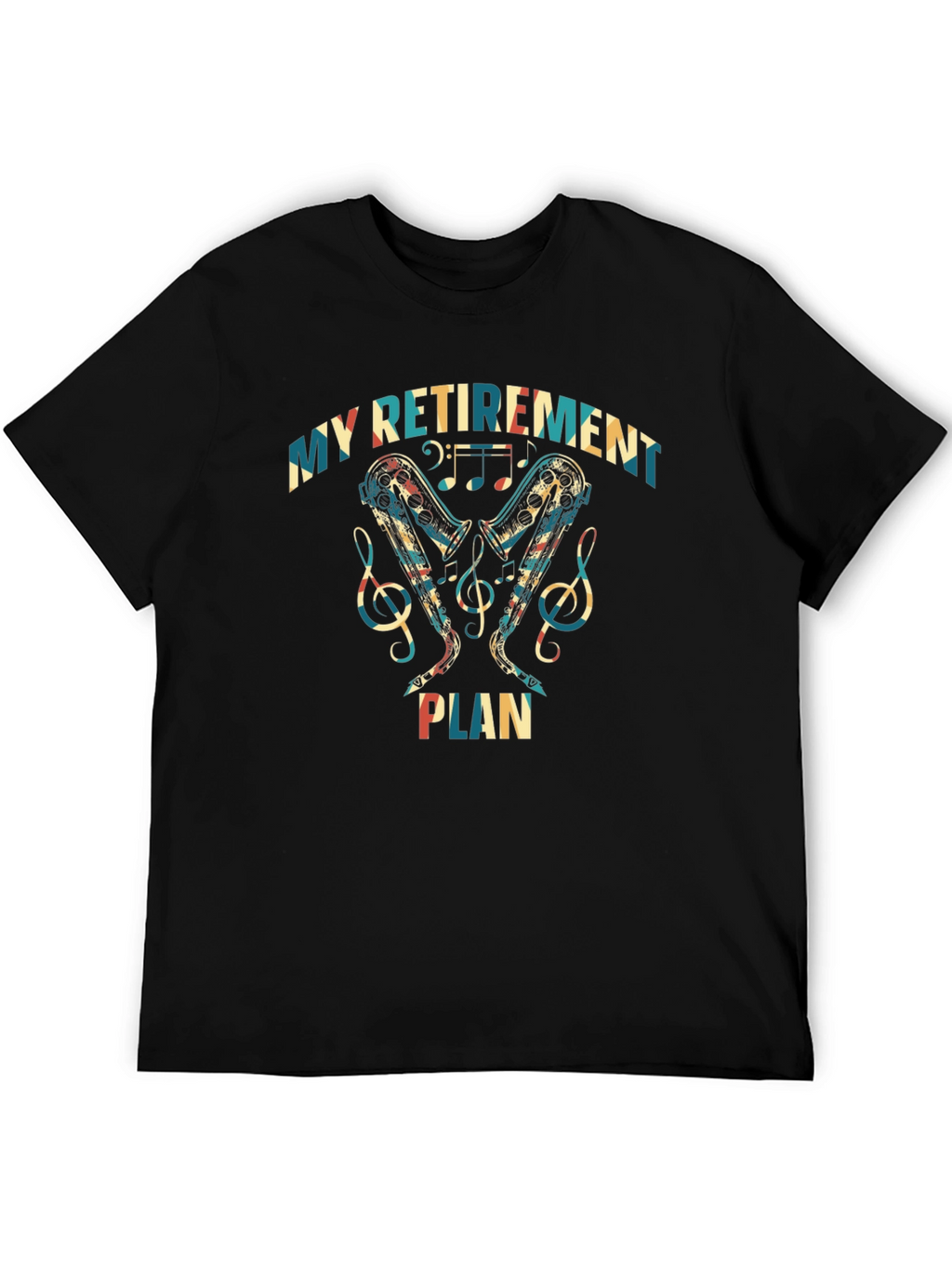 My Retirement Plan Saxophone T-Shirt