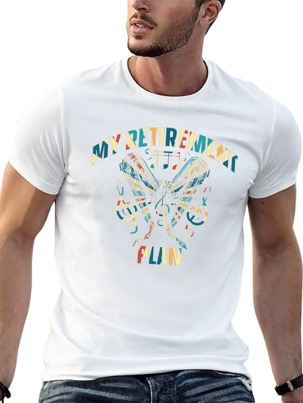 My Retirement Plan Saxophone T-Shirt