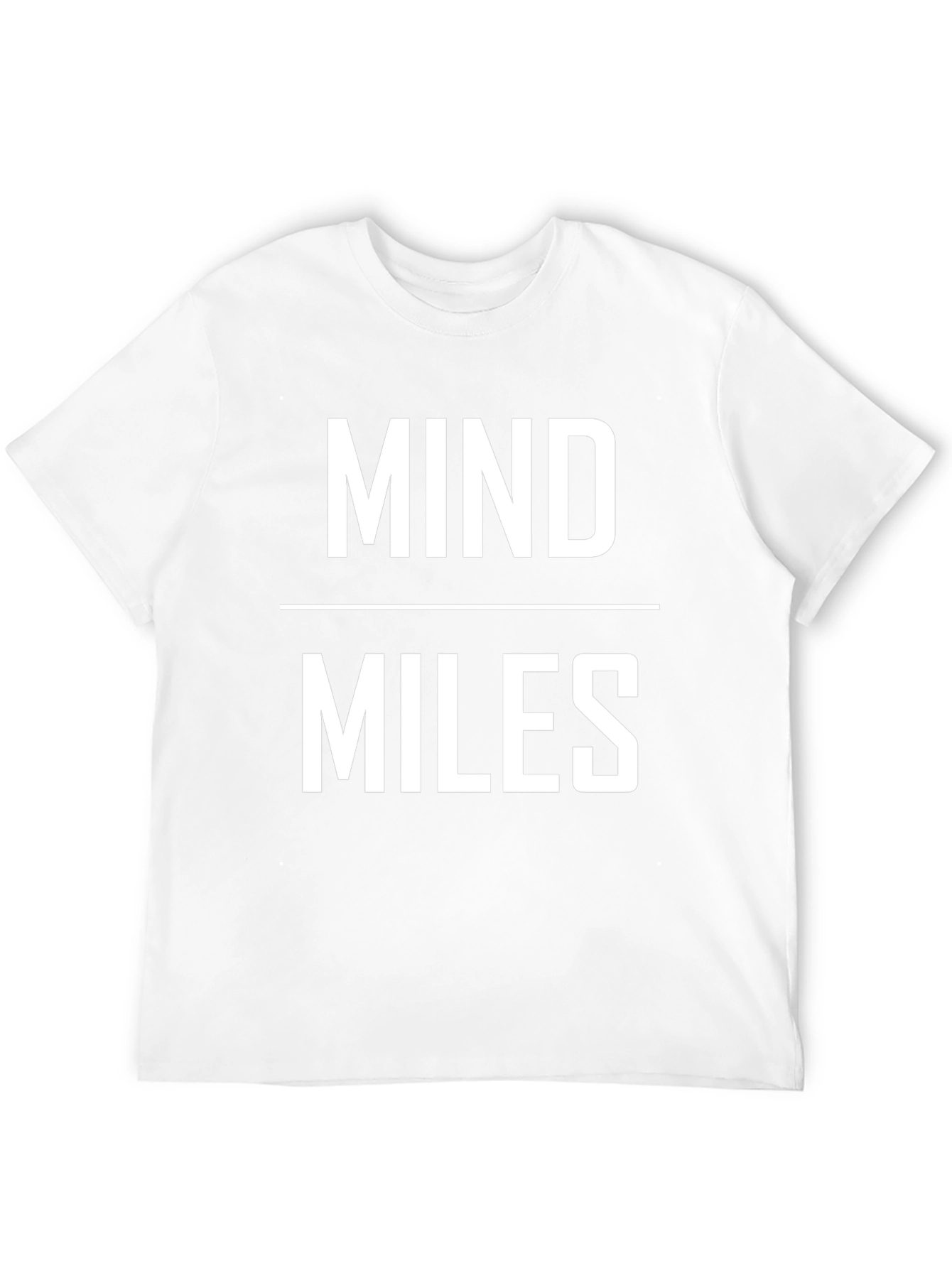 Mind Over Miles Graphic T-Shirt - Black