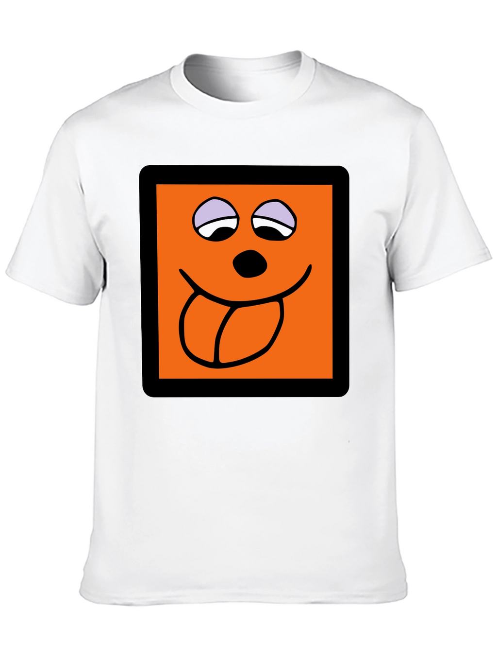 Funny Face Graphic Tee - Black T-Shirt