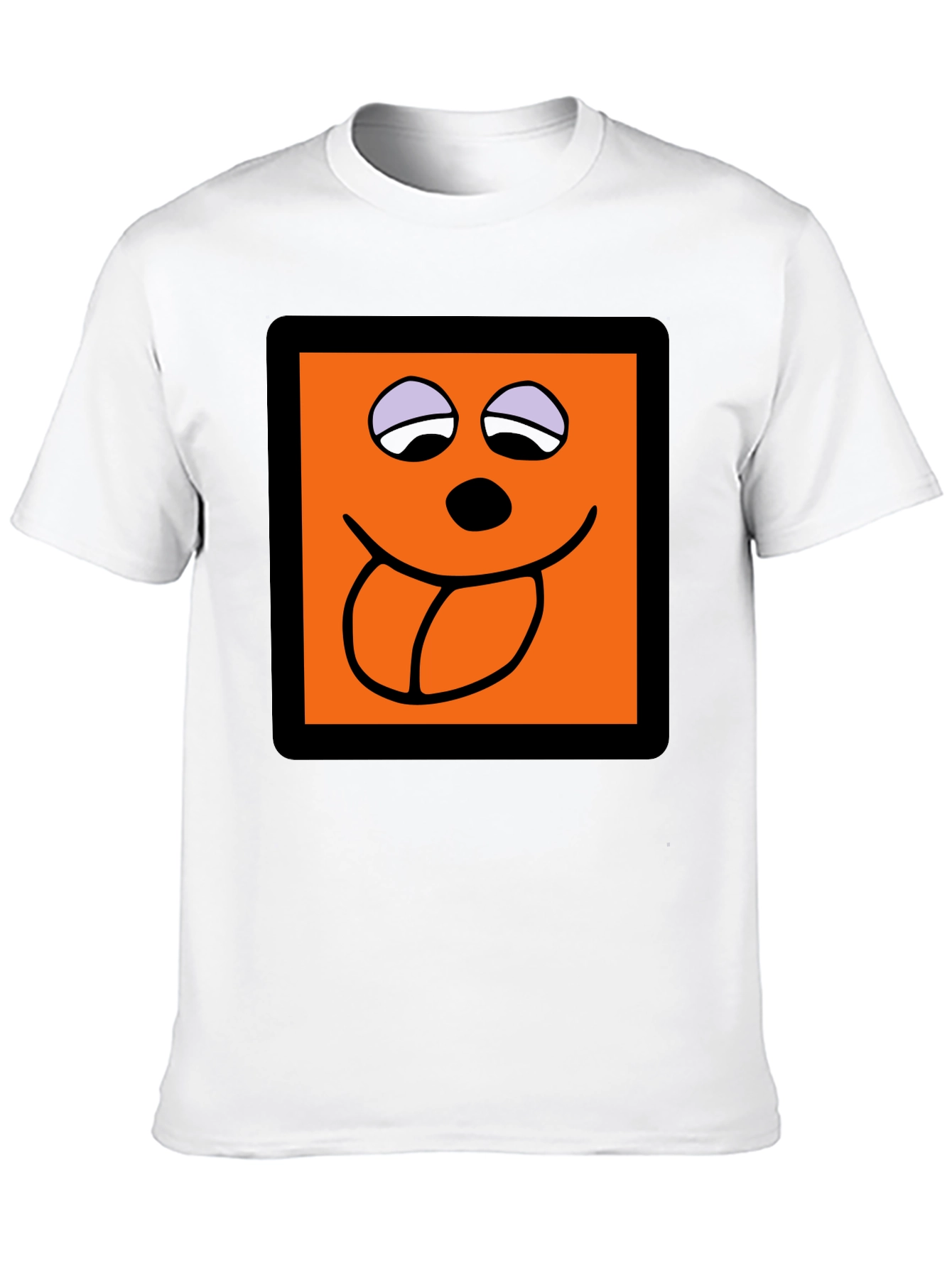 Funny Face Graphic Tee - Black T-Shirt