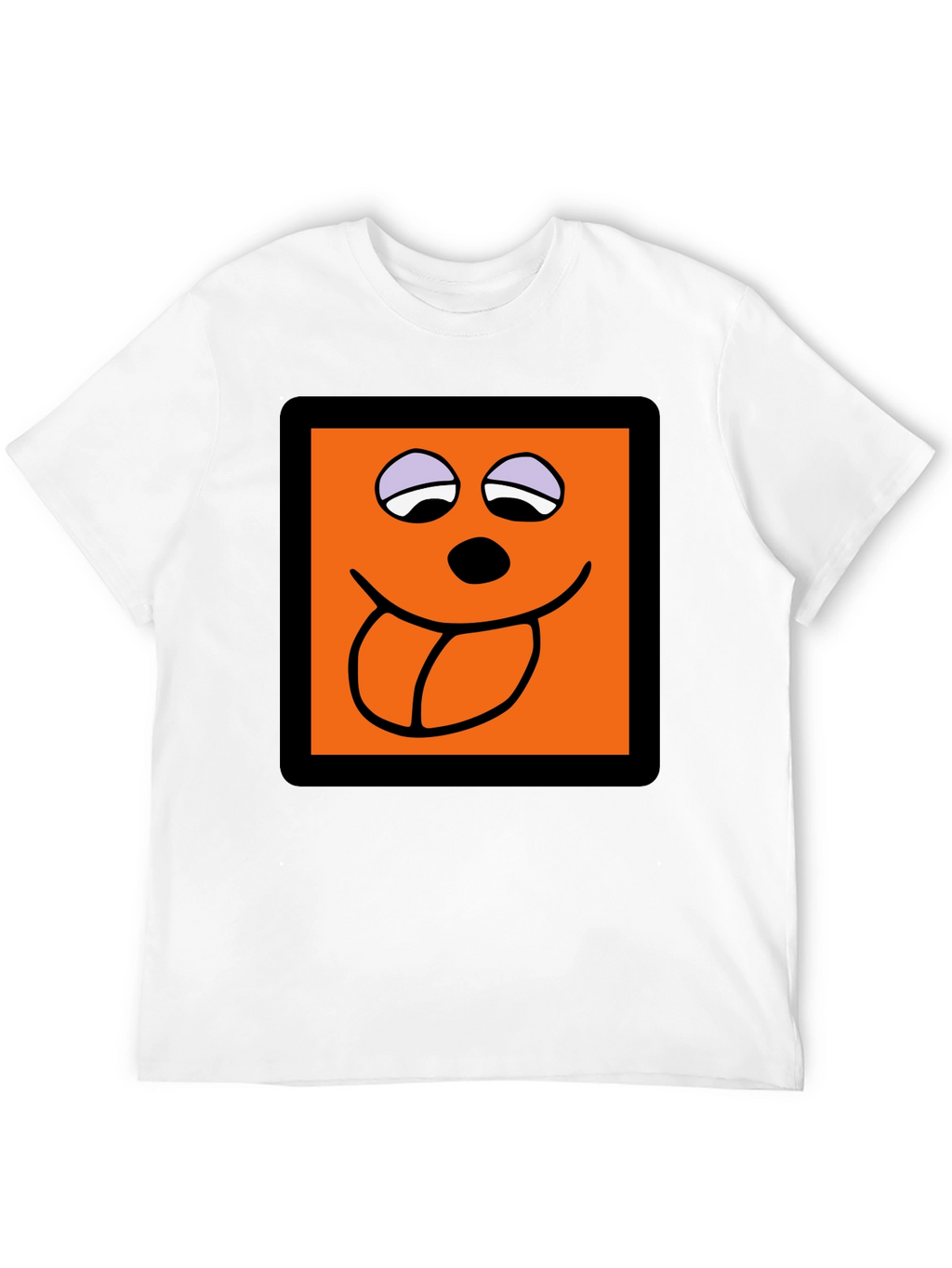 Funny Face Graphic Tee - Black T-Shirt