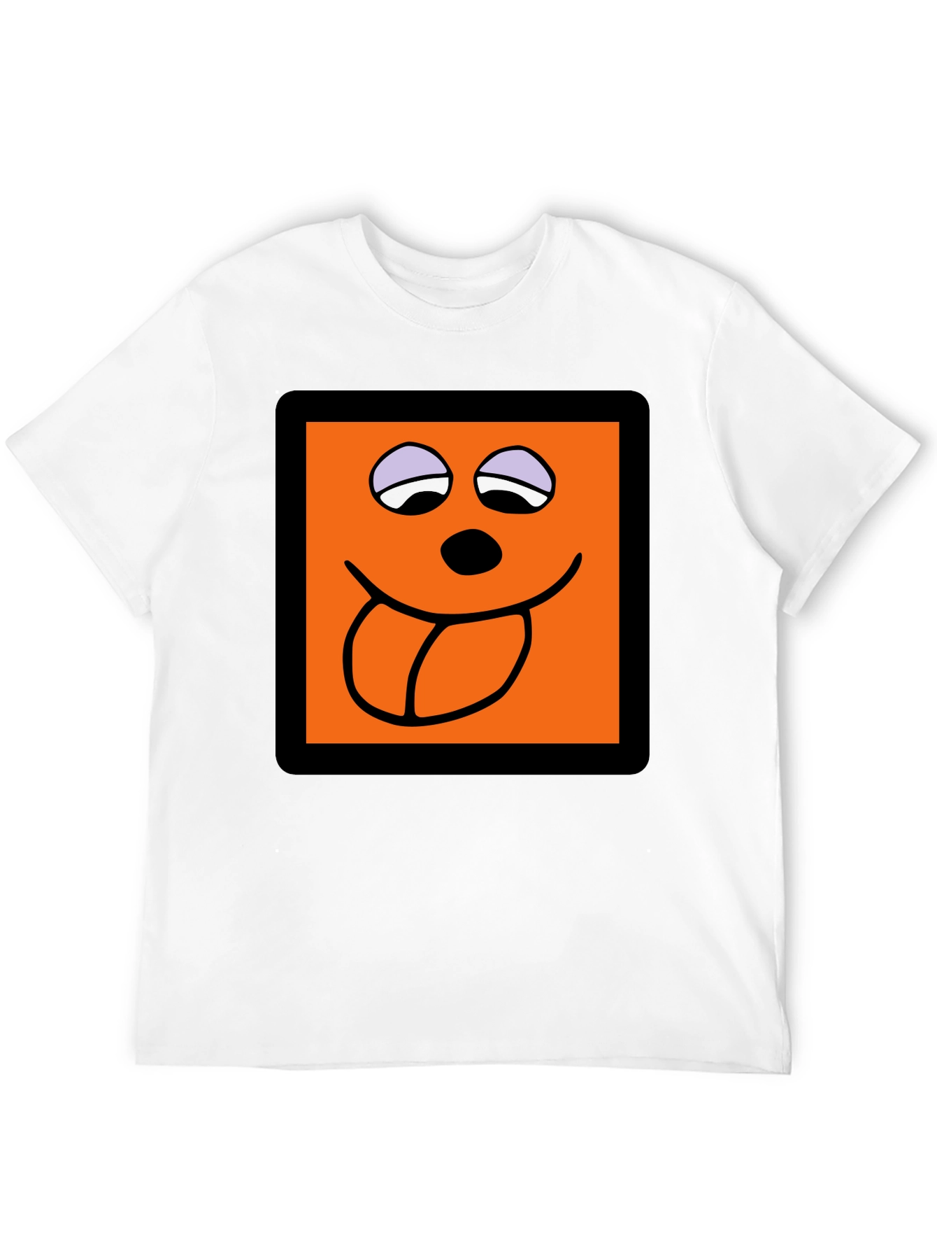 Funny Face Graphic Tee - Black T-Shirt