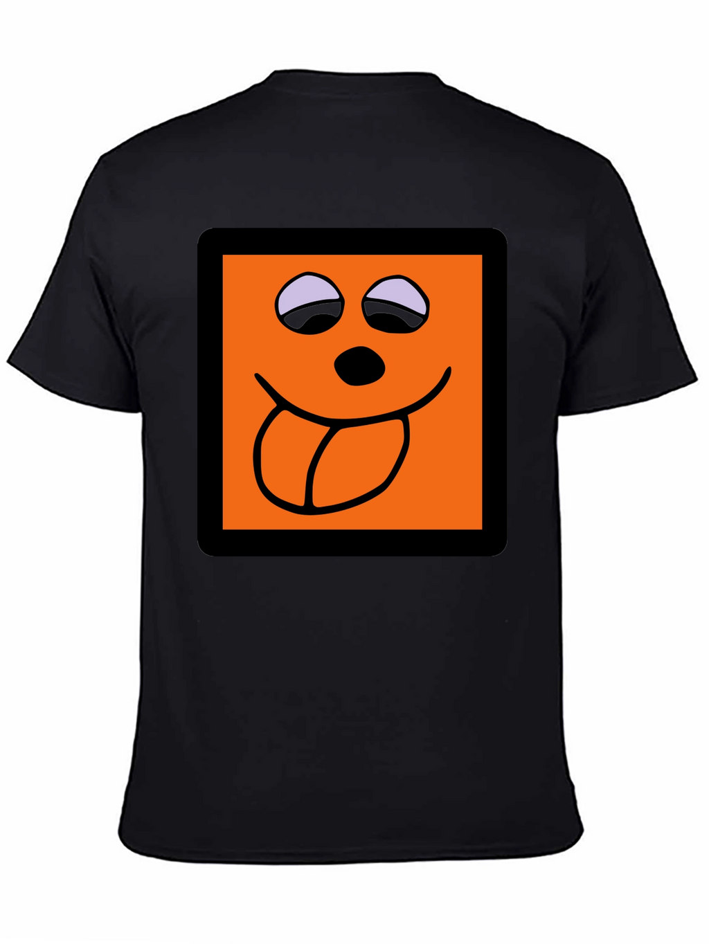 Funny Face Graphic Tee - Black T-Shirt